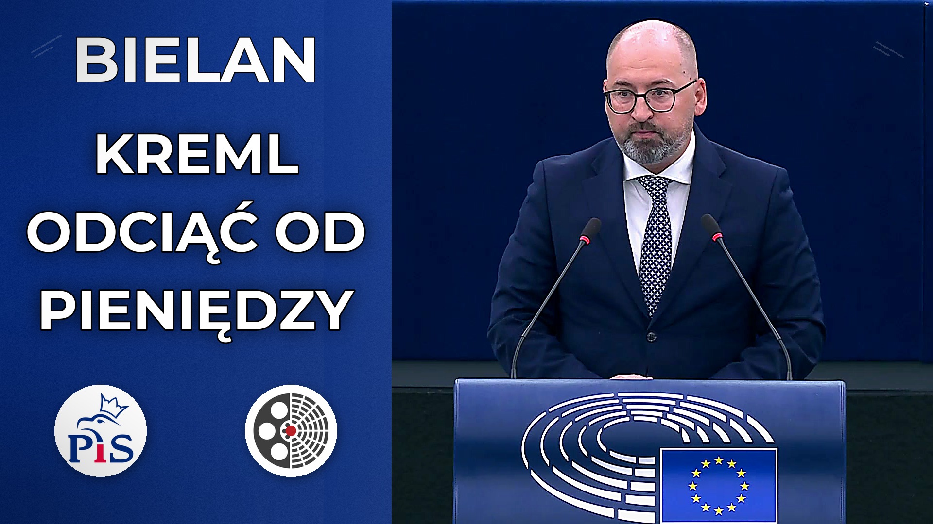 Adam Bielan: Unia musi odciąć Kreml od funduszy