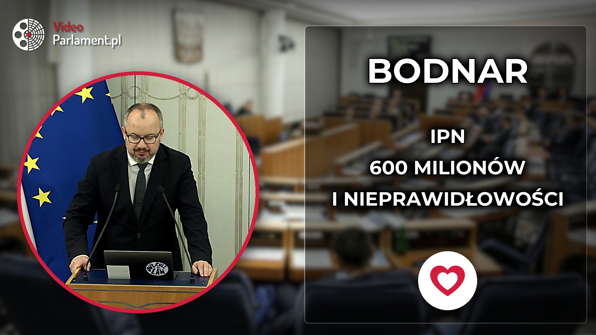 Adam Bodnar: IPN musi służyć wszystkim obywatelom