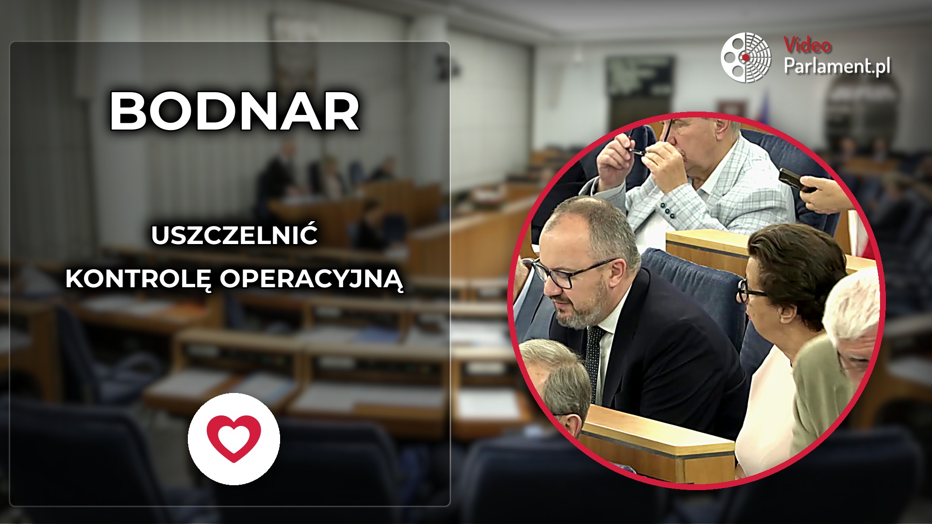 Adam Bodnar o poprawkach ws. kontroli operacyjnej