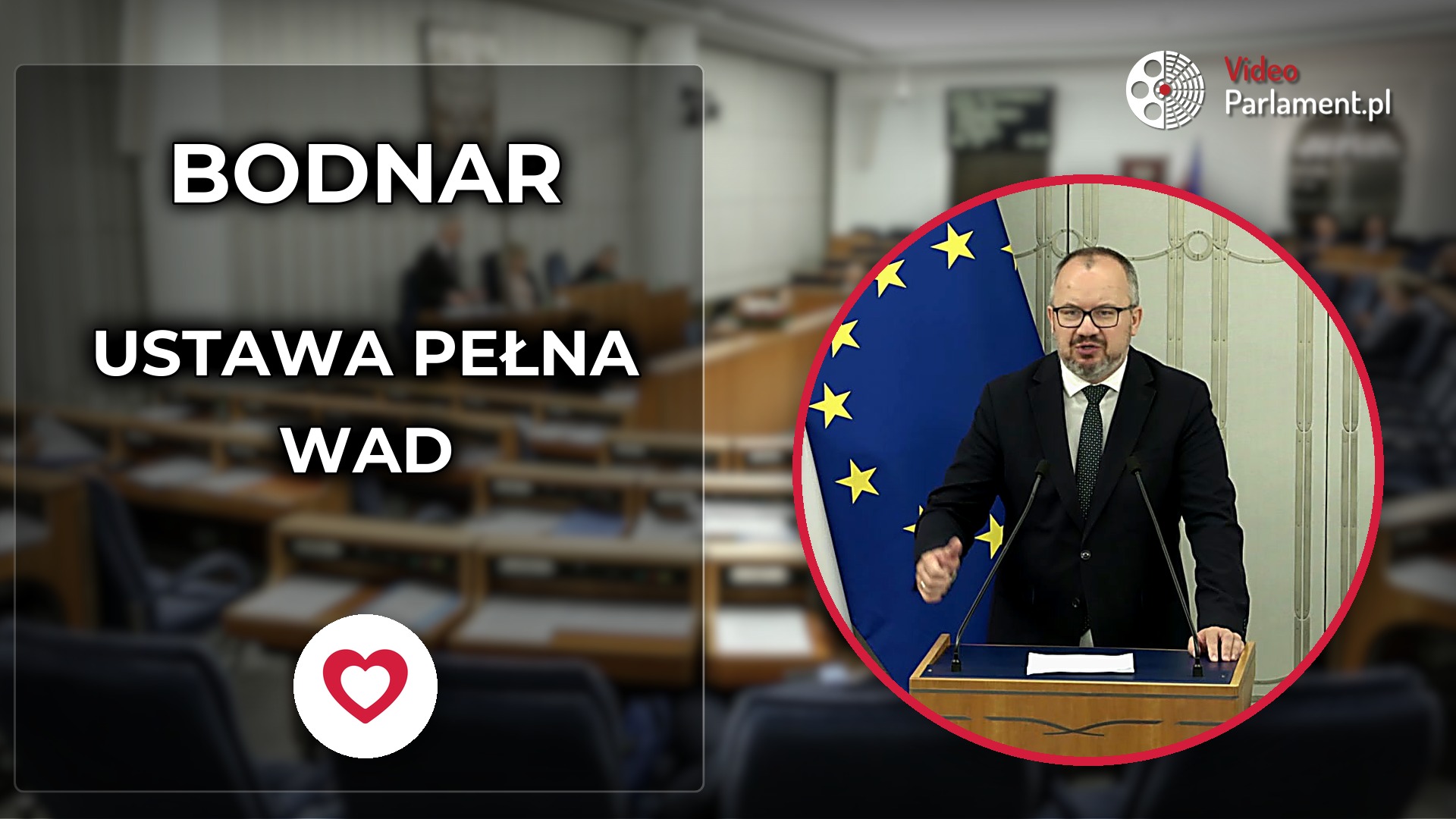 Adam Bodnar krytykuje sposób procedowania prawa o adwokaturze