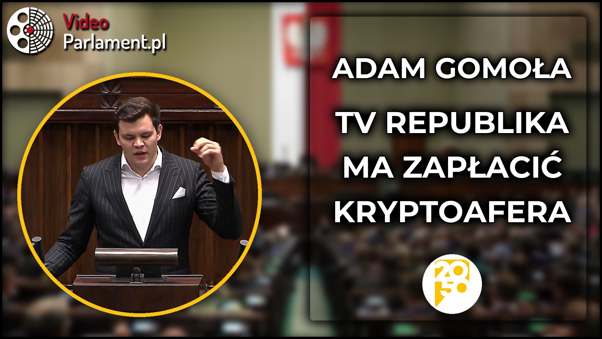 Adam Gomoła: Niech TV Republika zapłaci za aferę krypto