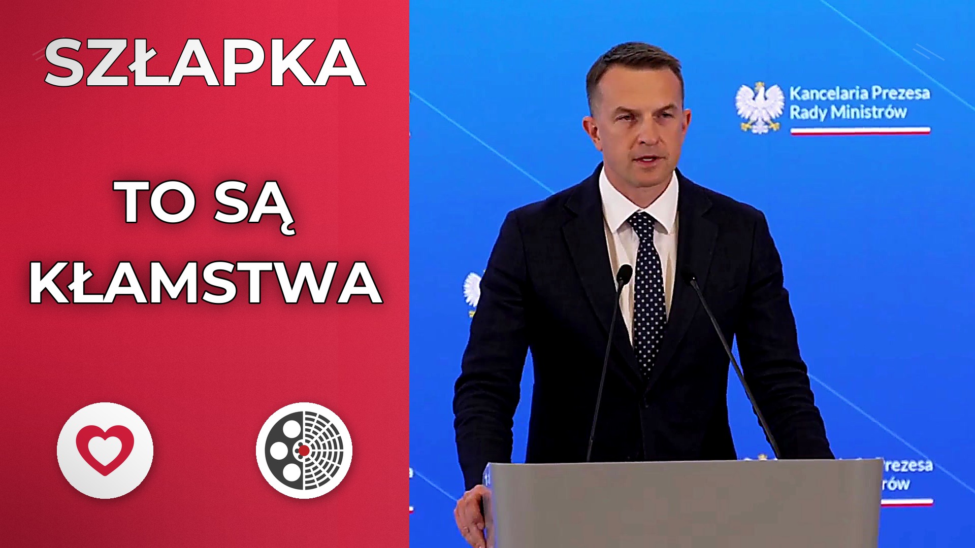 Konferencja prasowa Rzecznika Rządu Adama Szłapki