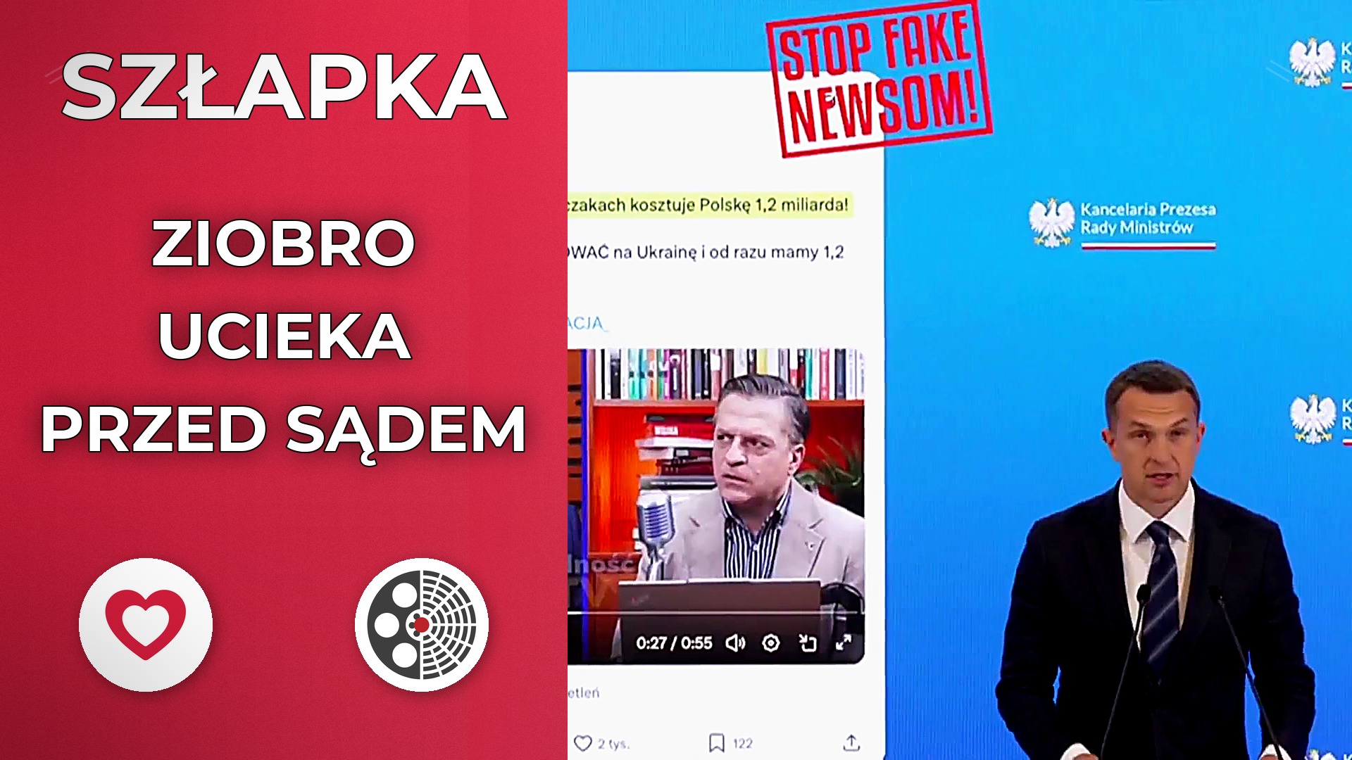 Konferencja prasowa Rzecznika Rządu Adama Szłapki