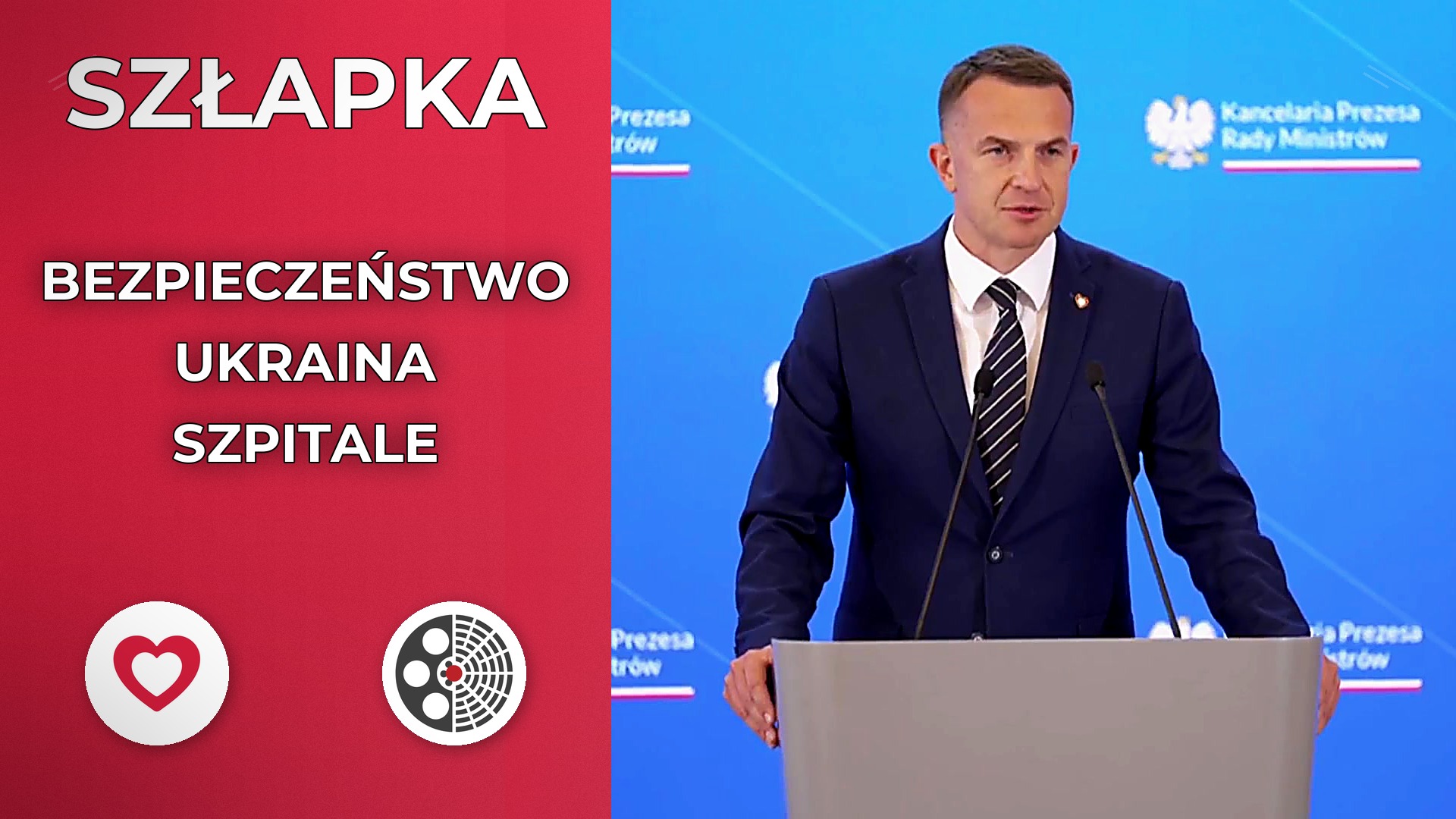 Konferencja prasowa Rzecznika Rządu Adama Szłapki