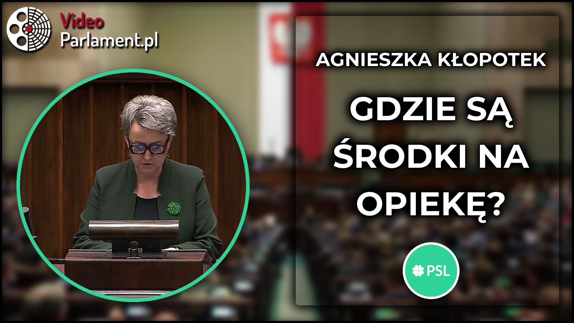 Agnieszka Kłopotek pyta o wsparcie dla gmin i opiekunów
