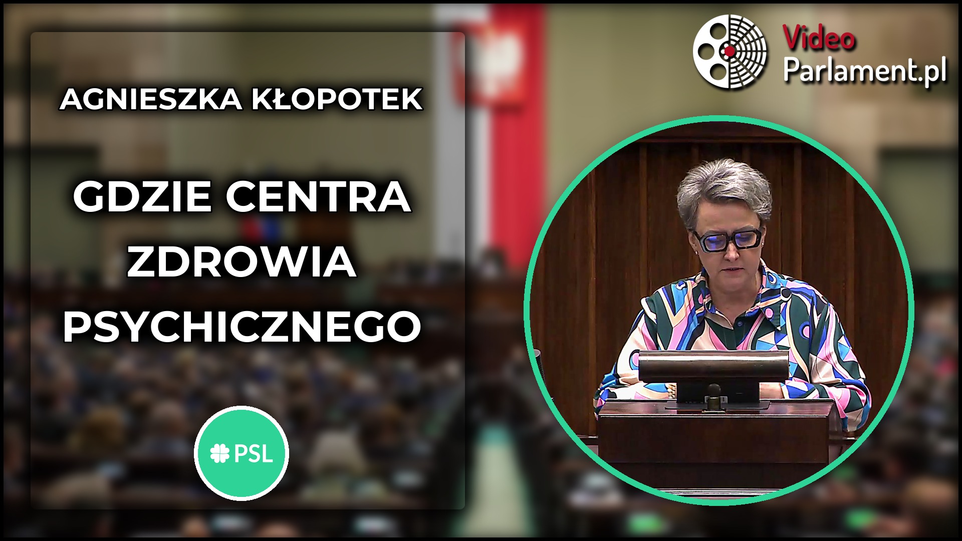 Agnieszka Kłopotek pyta o przyszłość Centrów Zdrowia Psychicznego
