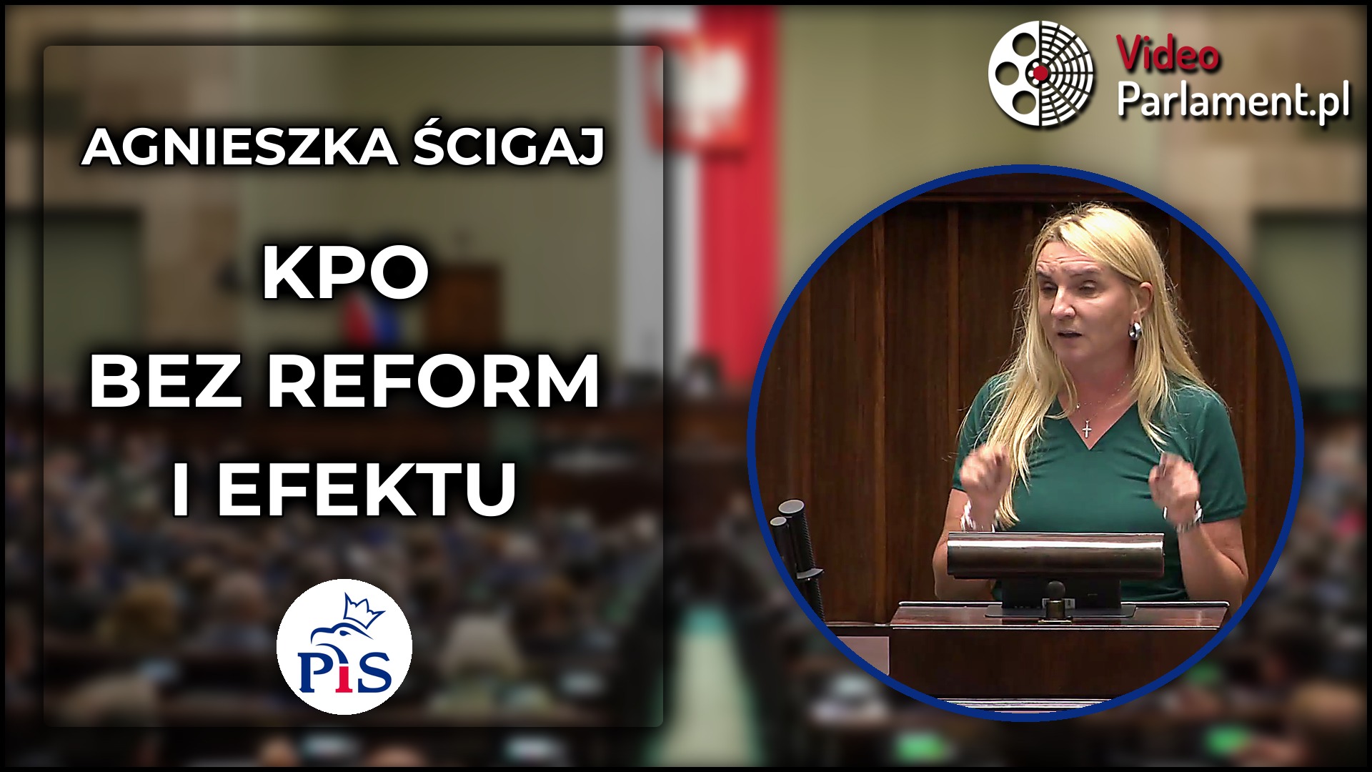 Agnieszka Ścigaj: KPO bez reform i bez efektu