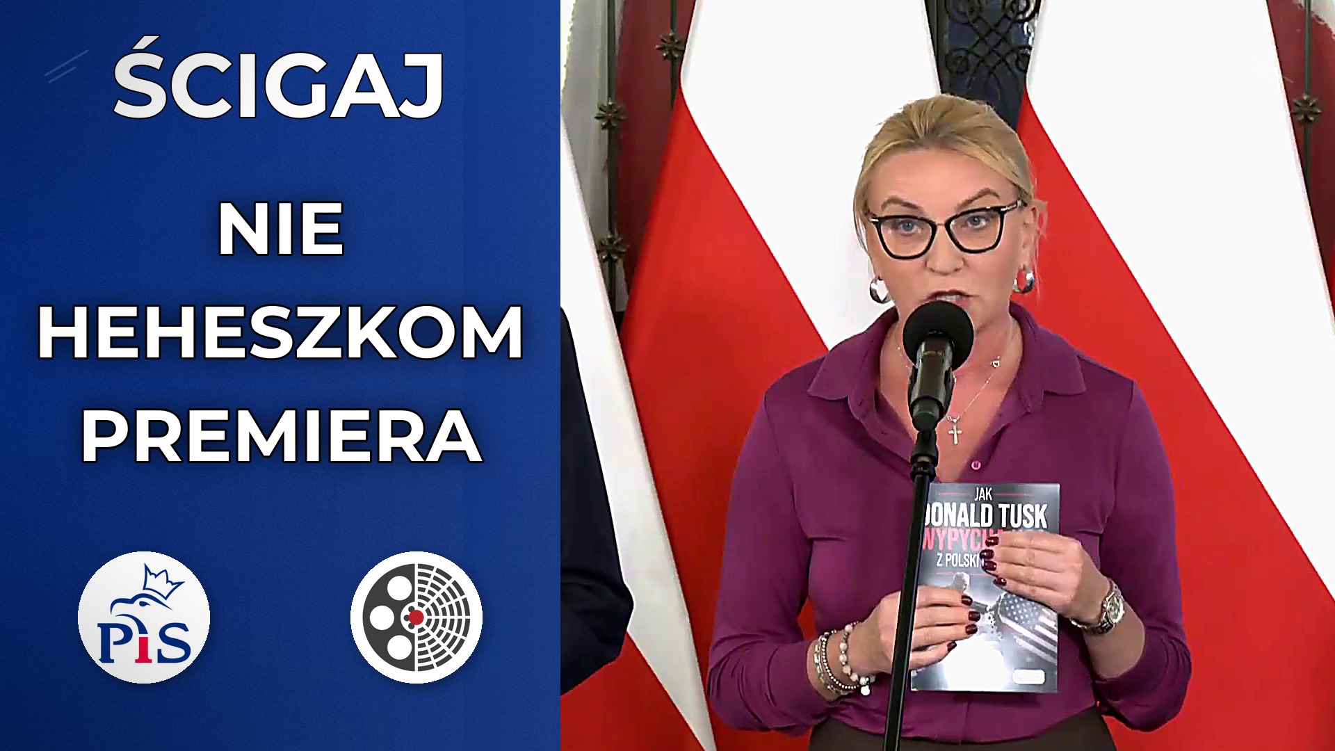 Agnieszka Ścigaj: 'heheszki' premiera zagrażają bezpieczeństwu