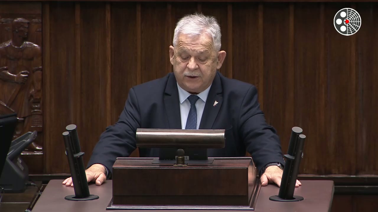 Aleksander Mrówczyński oskarża rząd o kłamstwa w Wysokiej Izbie