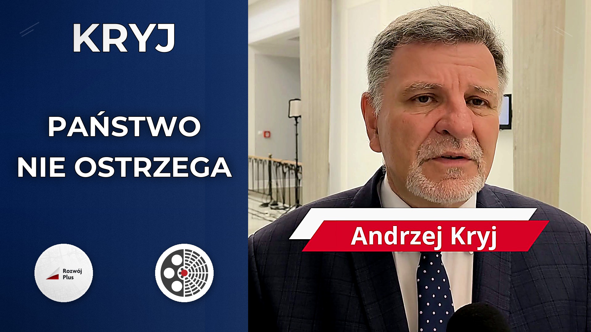 Andrzej Kryj ostro o ostrzeganiu mieszkańców po upadku rakiety