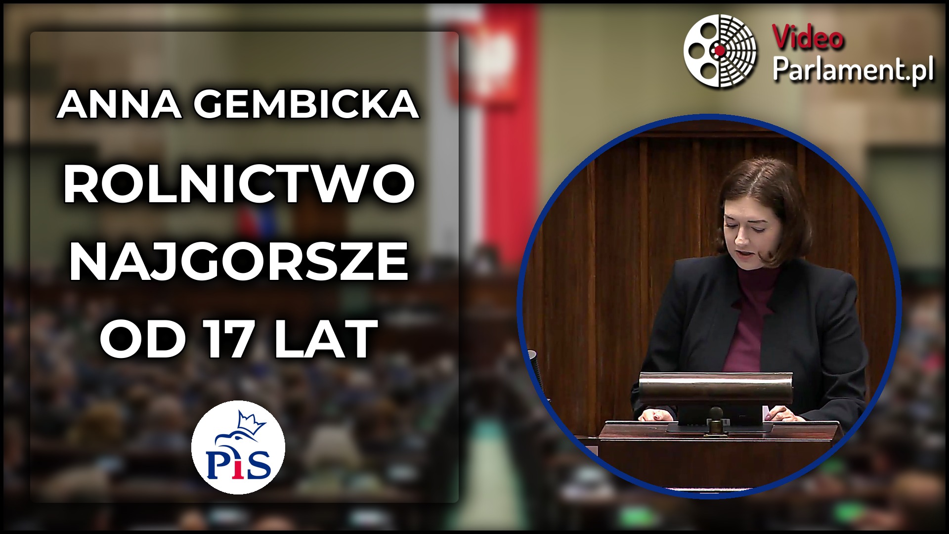 Anna Gembicka ostro o sytuacji rolników i pracy rządu