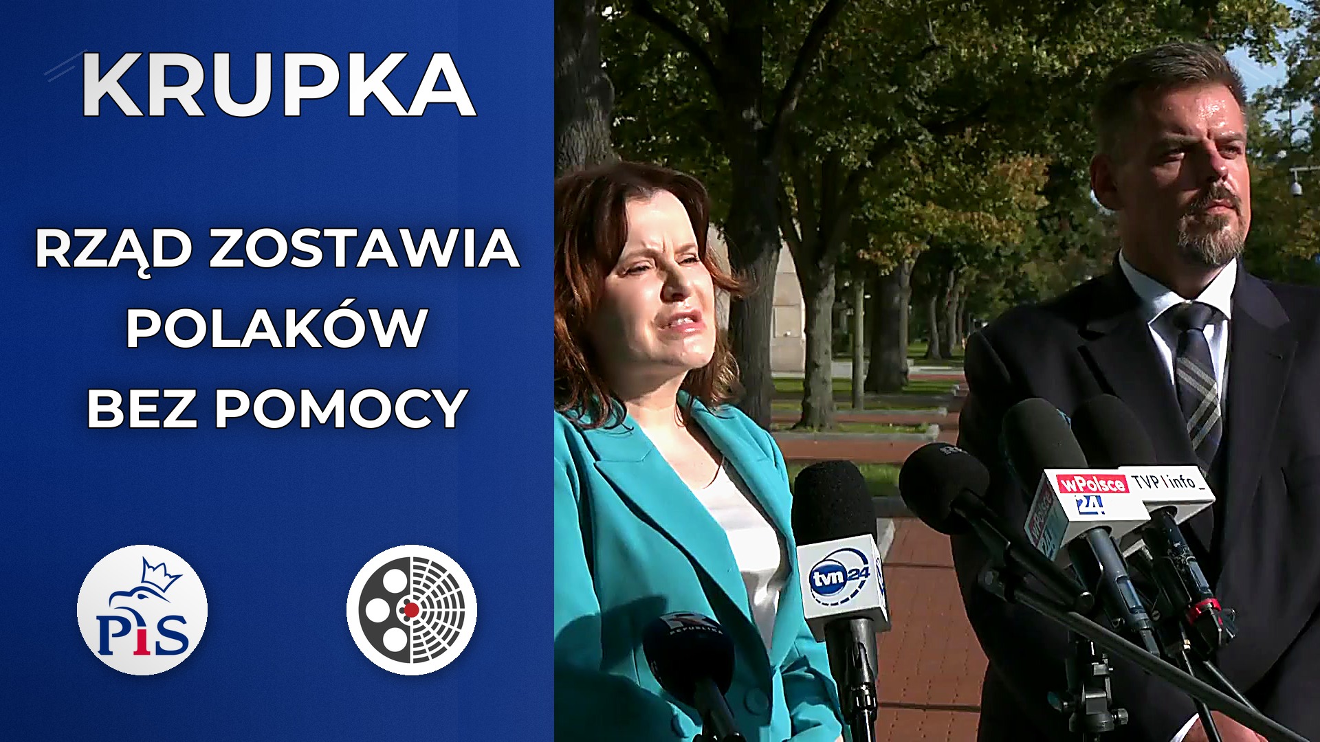 Anna Krupka OSTRO o rządzie i „Koalicji 13 grudnia”