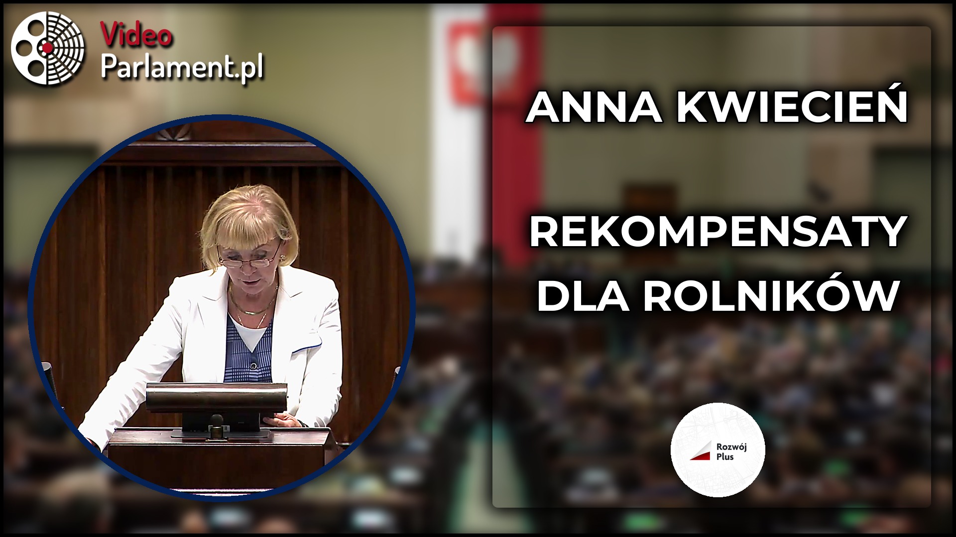 Anna Kwiecień pyta o rekompensaty dla rolników