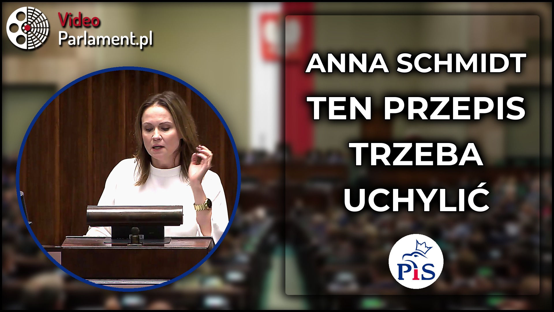 Anna Schmidt: ten przepis trzeba uchylić