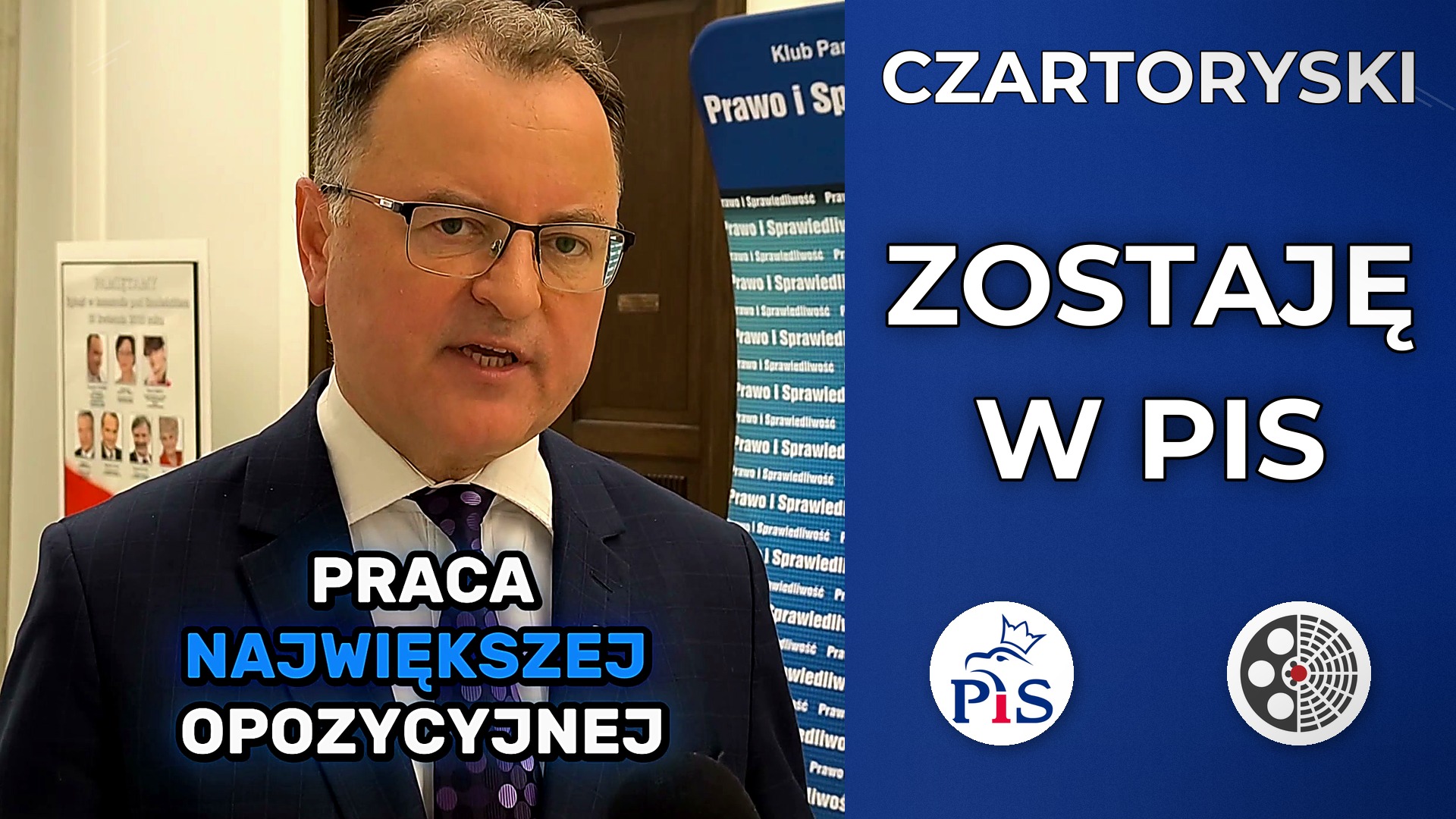 Arkadiusz Czartoryski: Zostaję w Prawie i Sprawiedliwości