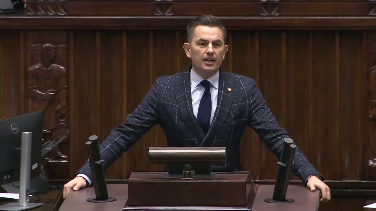 Arkadiusz Myrcha – Oskarża Solidarną Polskę o złodziejstwo