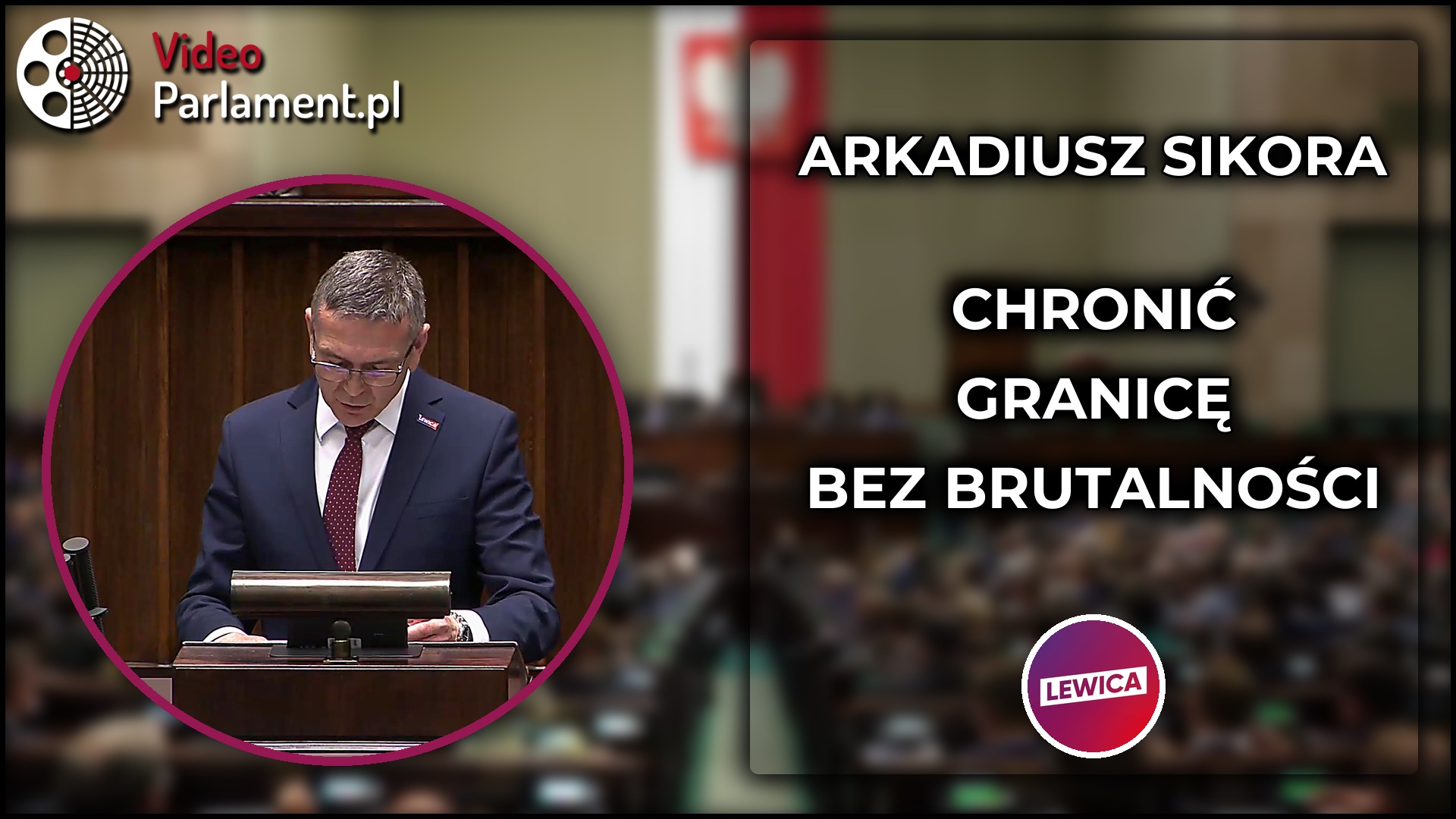 Arkadiusz Sikora: Poparcie dla ograniczeń z warunkiem humanitarnym