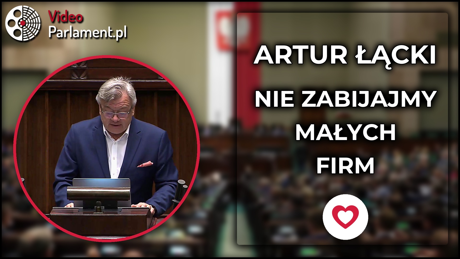 Artur Łącki - Apel o ochronę małych firm przed PIP