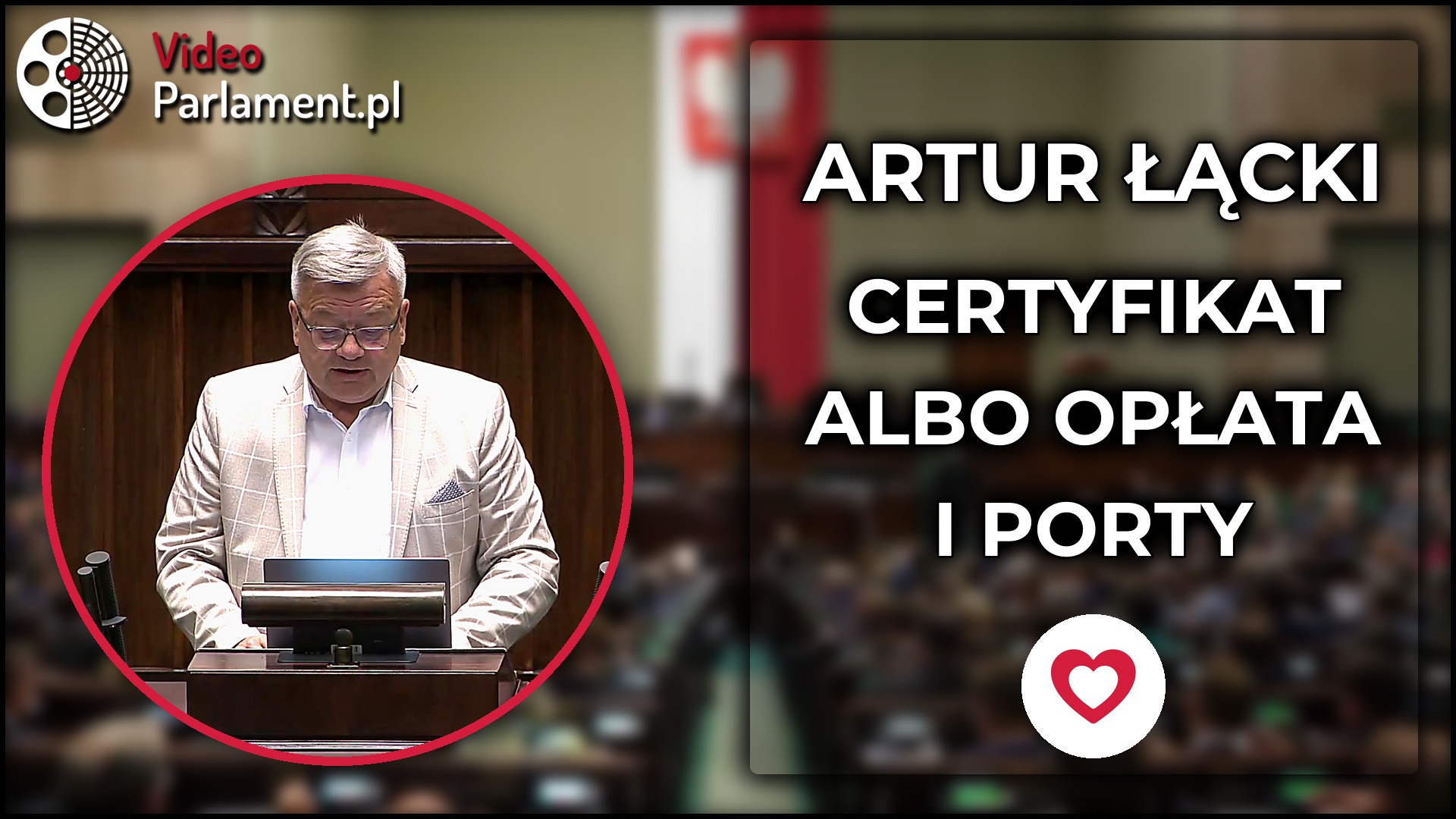 Artur Łącki: projekt ustawy 2317 - certyfikaty, kary, ochrona morza