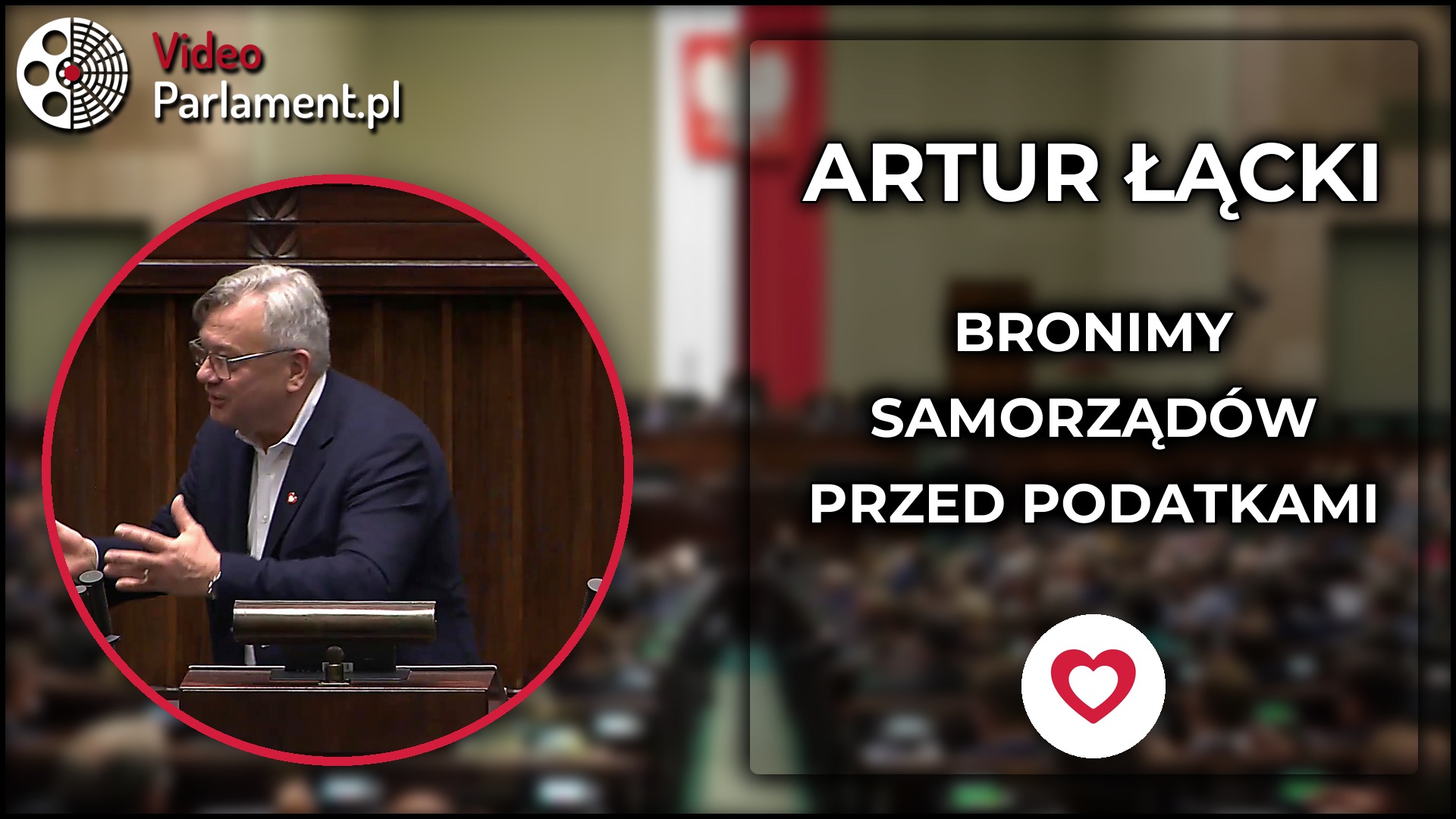 Artur Łącki: Ostro o podatkach i obronie samorządów