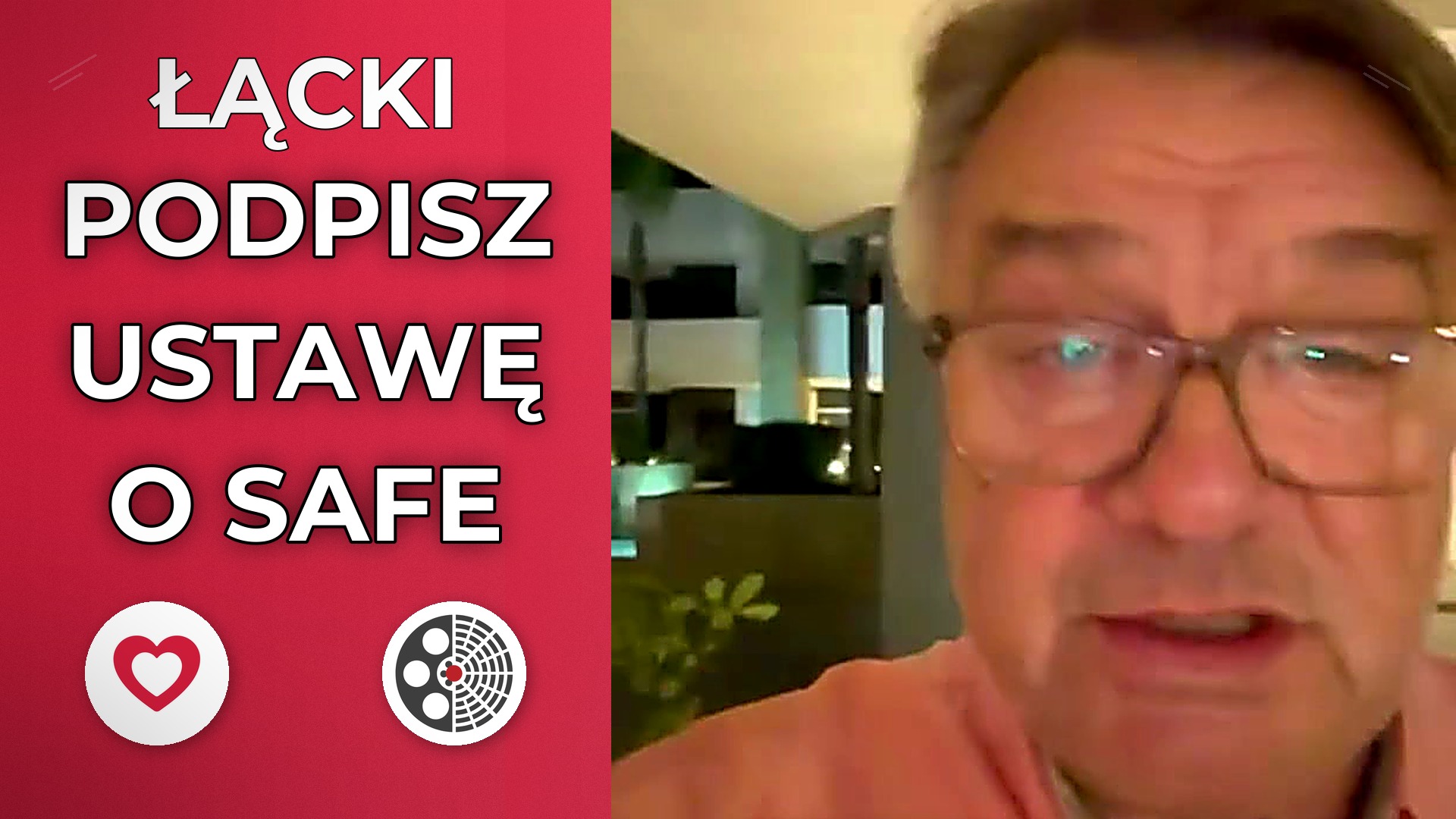 Artur Łącki - Domaga się podpisania ustawy o SAFE