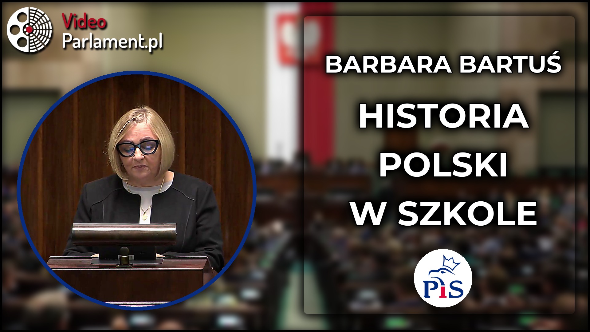 Barbara Bartuś apeluje o historię Polski w szkołach