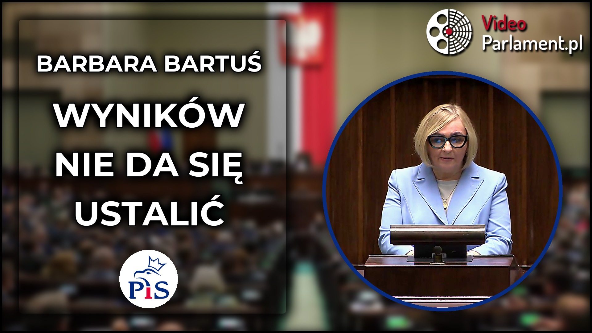 Barbara Bartuś: Usunięcie bezpiecznika grozi chaosami wyborczymi
