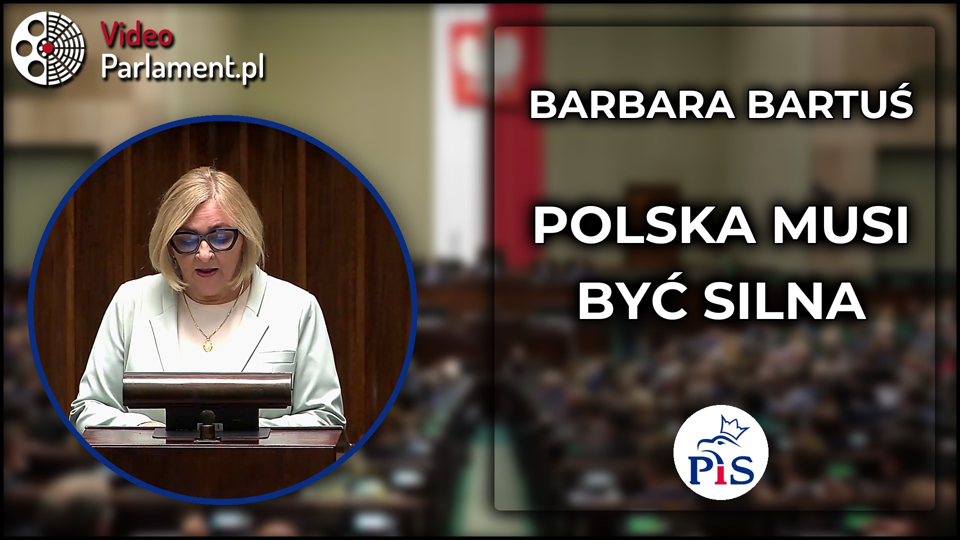 Barbara Bartuś: Polska musi być silna sama