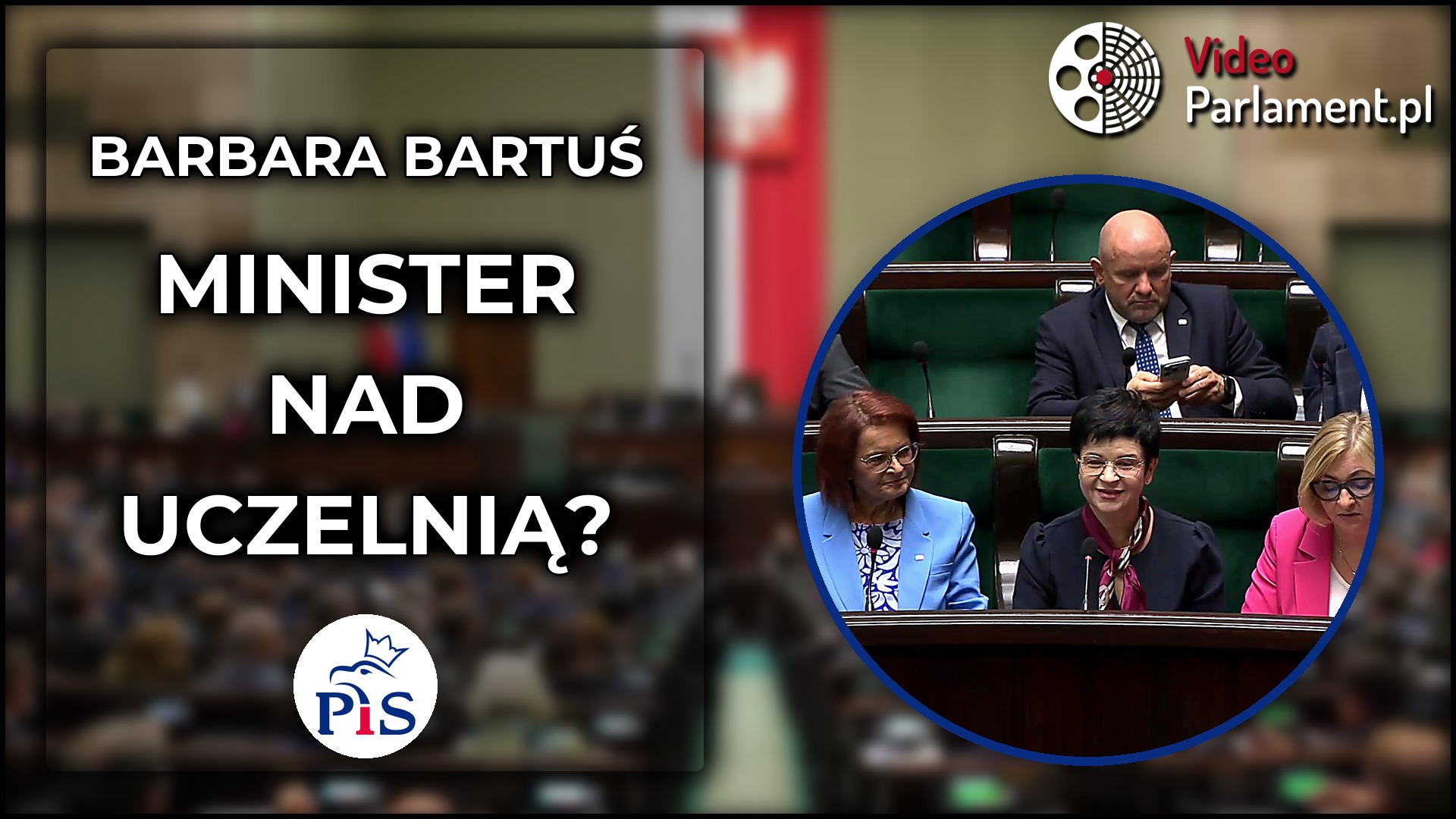 Barbara Bartuś pyta o granice władzy ministra nad uczelnią