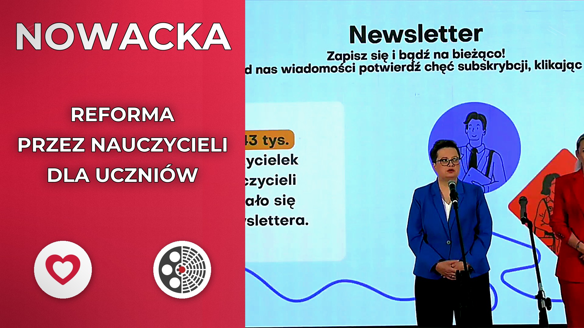 Barbara Nowacka: Kompas Jutra - reforma z nauczycielami