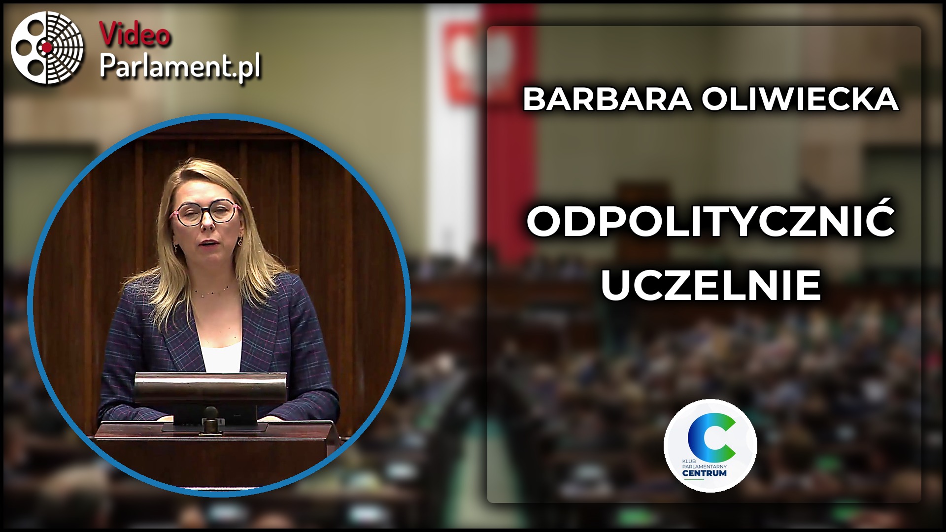 Barbara Oliwiecka: Trzeba odpolitycznić uczelnie