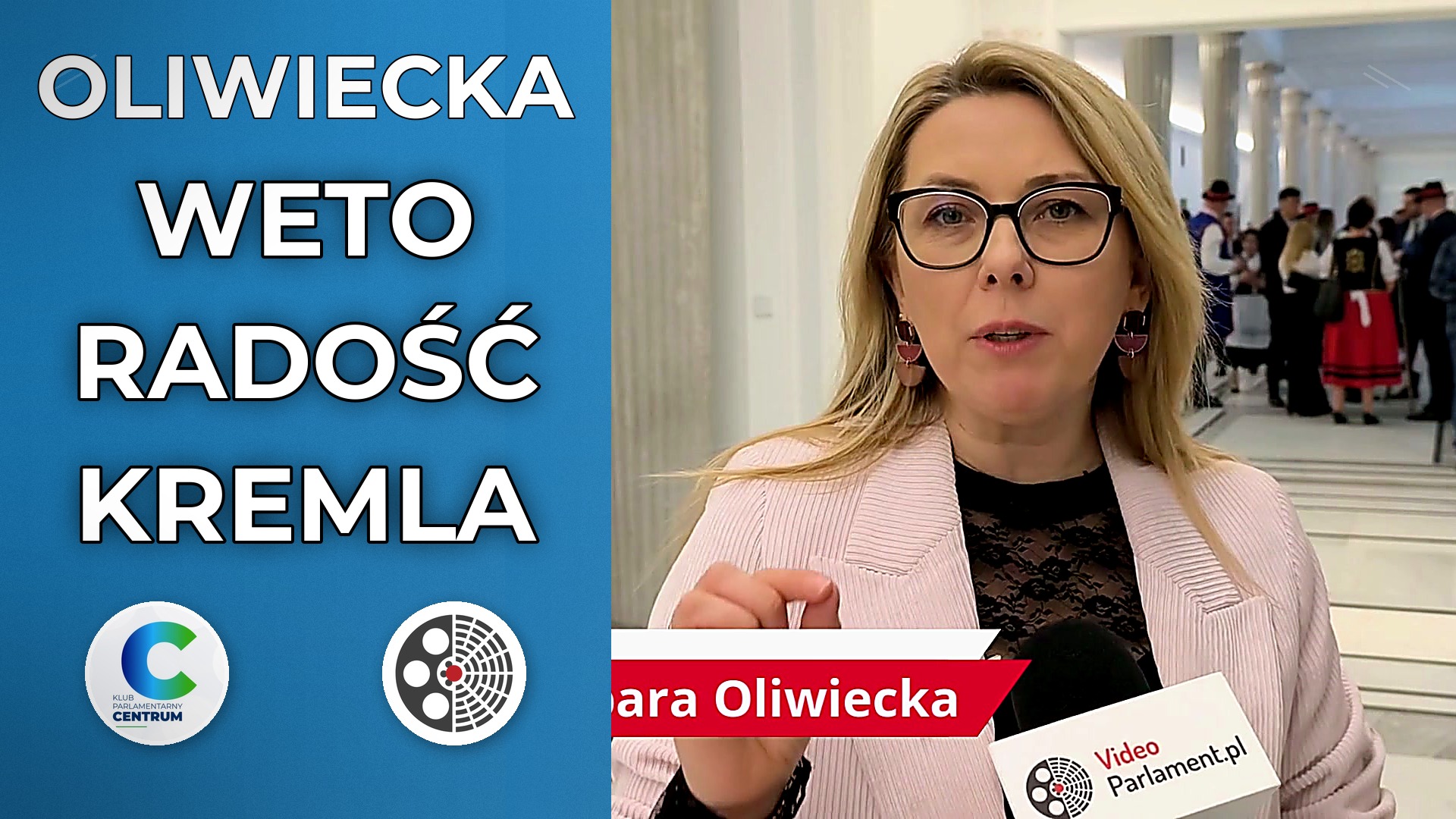 Barbara Oliwiecka: Weto prezydenta zagraża bezpieczeństwu
