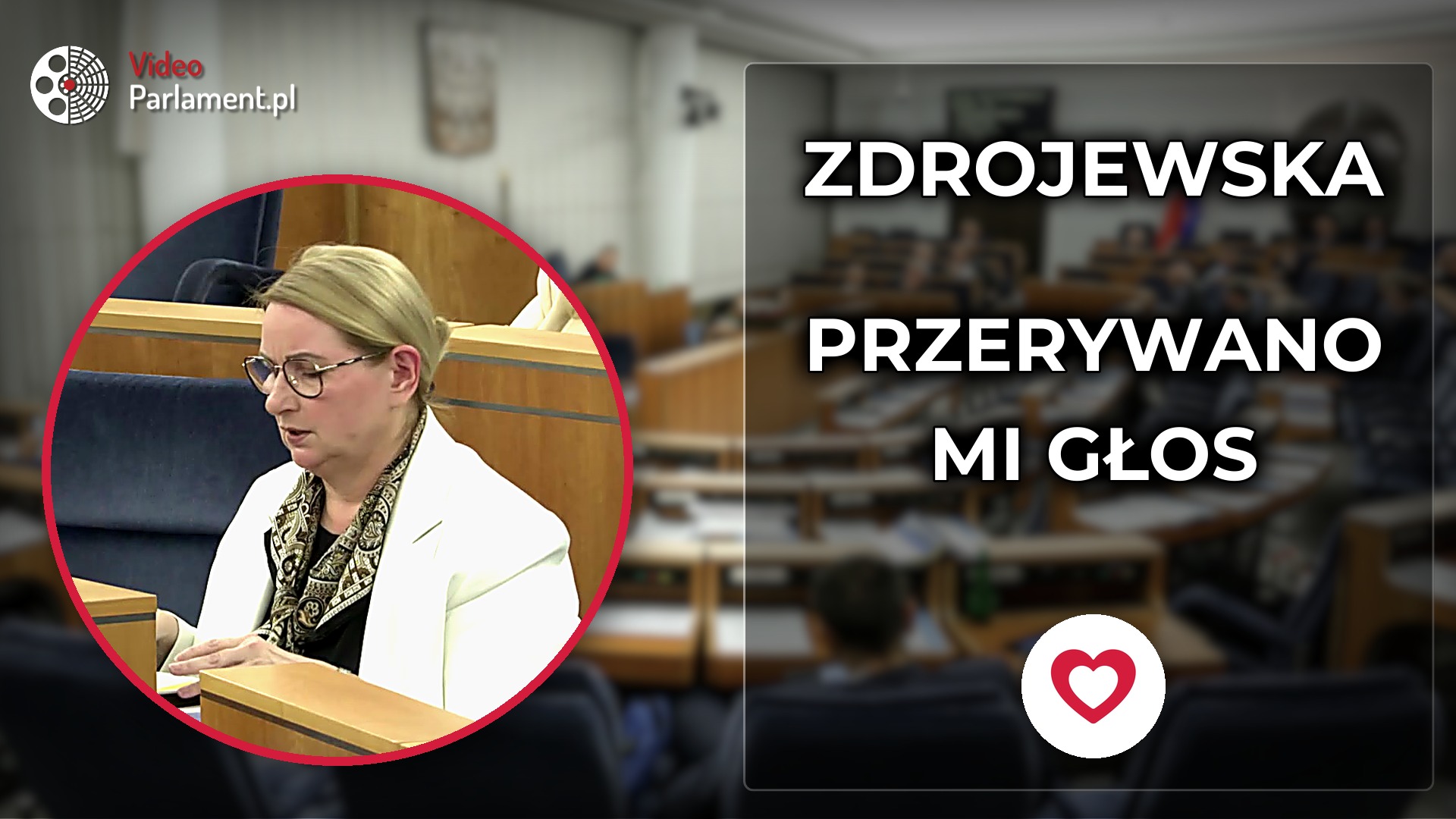 Barbara Zdrojewska - Przerywano jej głos. Wyjaśnia eksperta