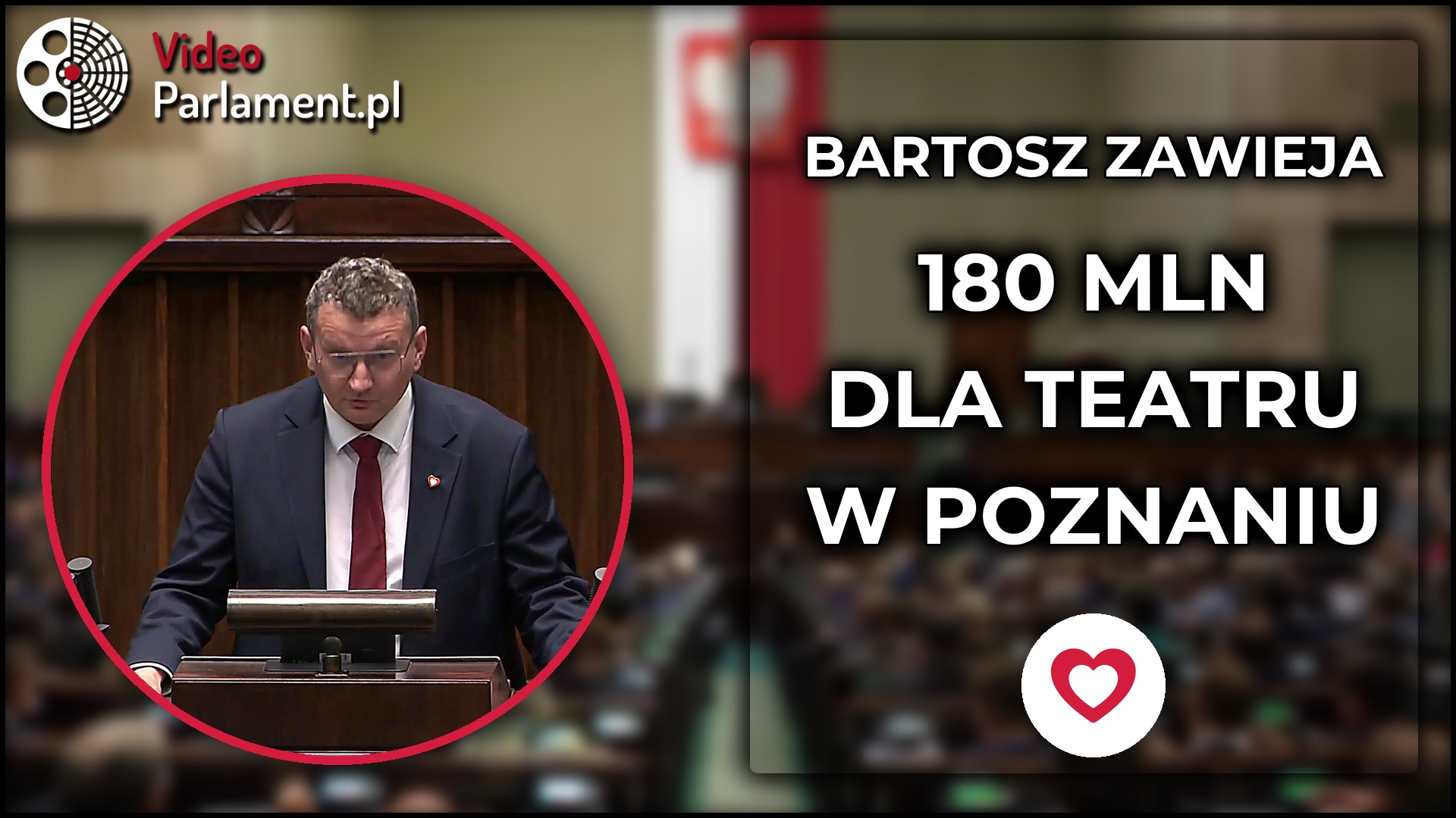 Bartosz Zawieja o 180 mln na nowy Teatr Muzyczny w Poznaniu