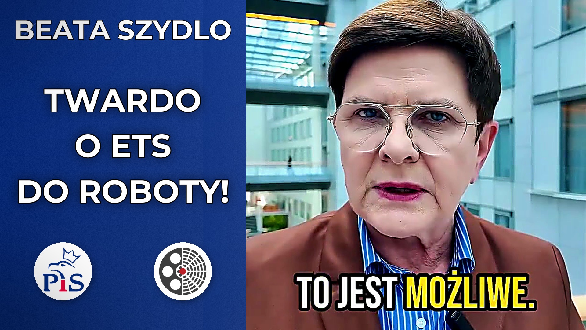 Beata Szydło - Apel do premiera: twardo o ETS na Radzie Europejskiej