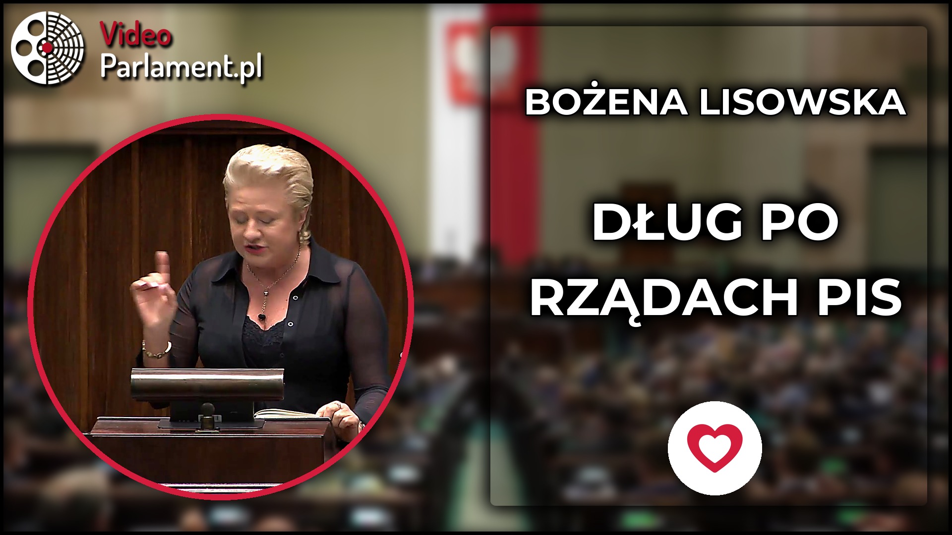 Bożena Lisowska ostro o zadłużeniu i PiS