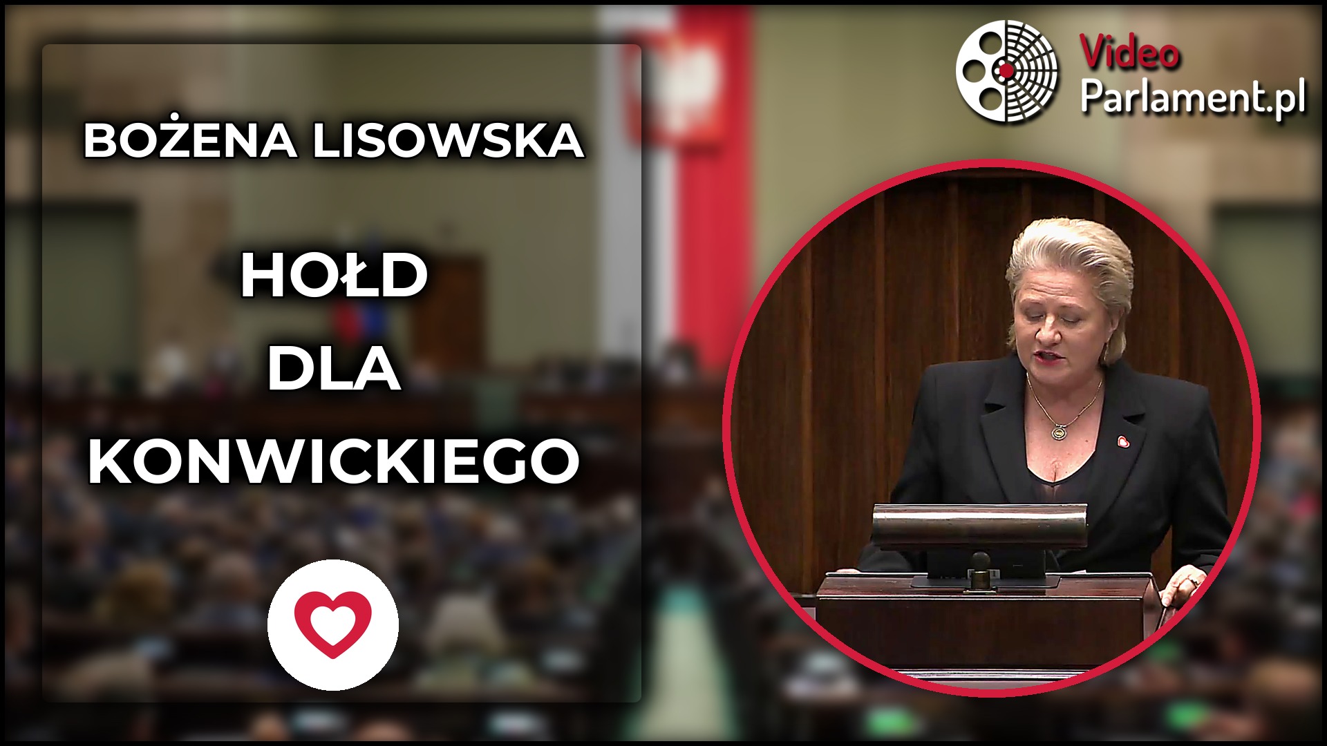 Bożena Lisowska: Hołd dla Tadeusza Konwickiego w Sejmie