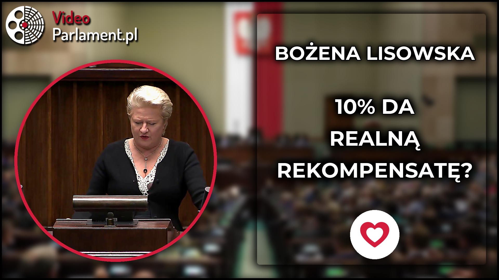 Bożena Lisowska pyta o realną rekompensatę dla bibliotek