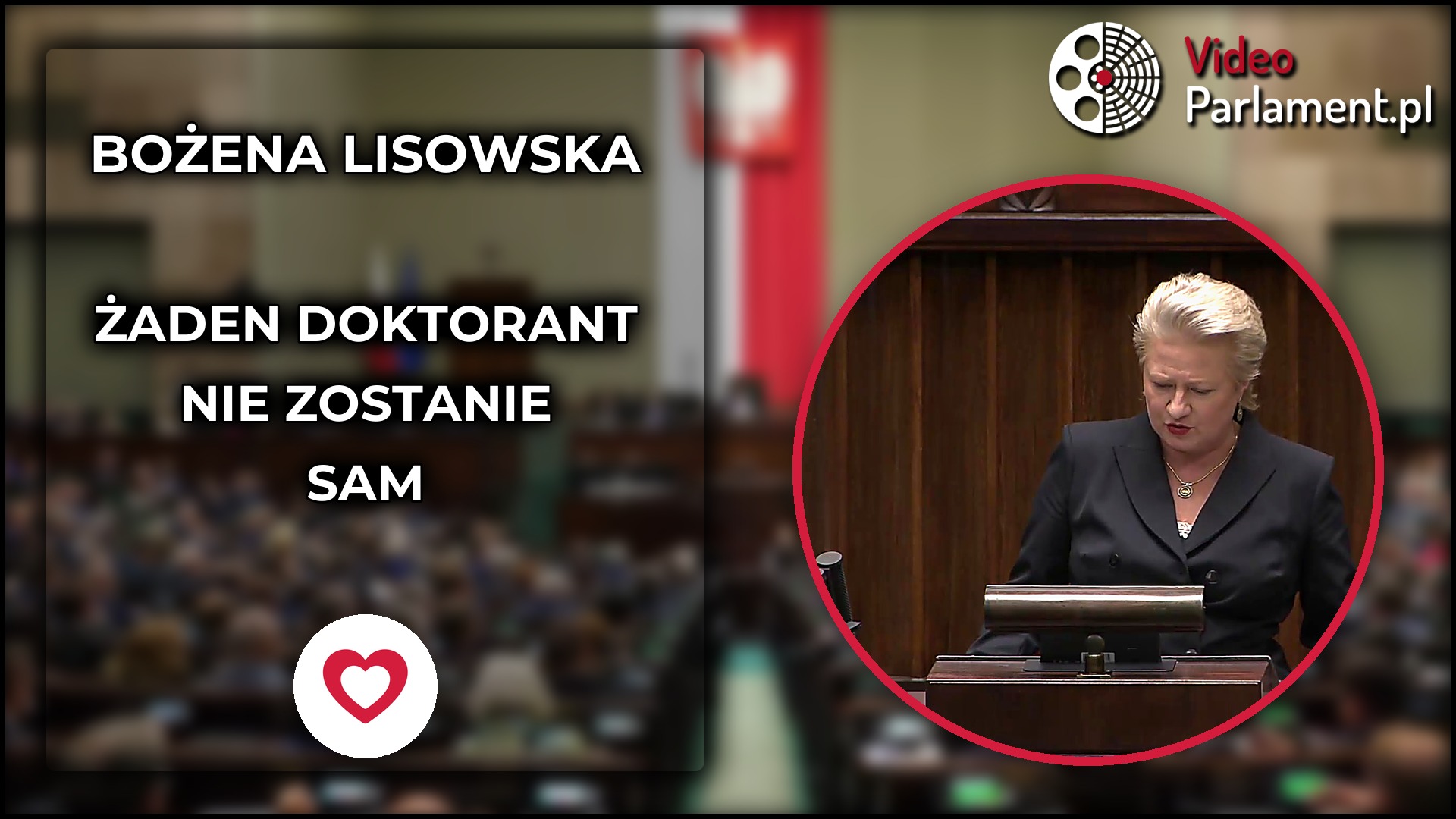Bożena Lisowska popiera ustawę ochronną dla doktorantów