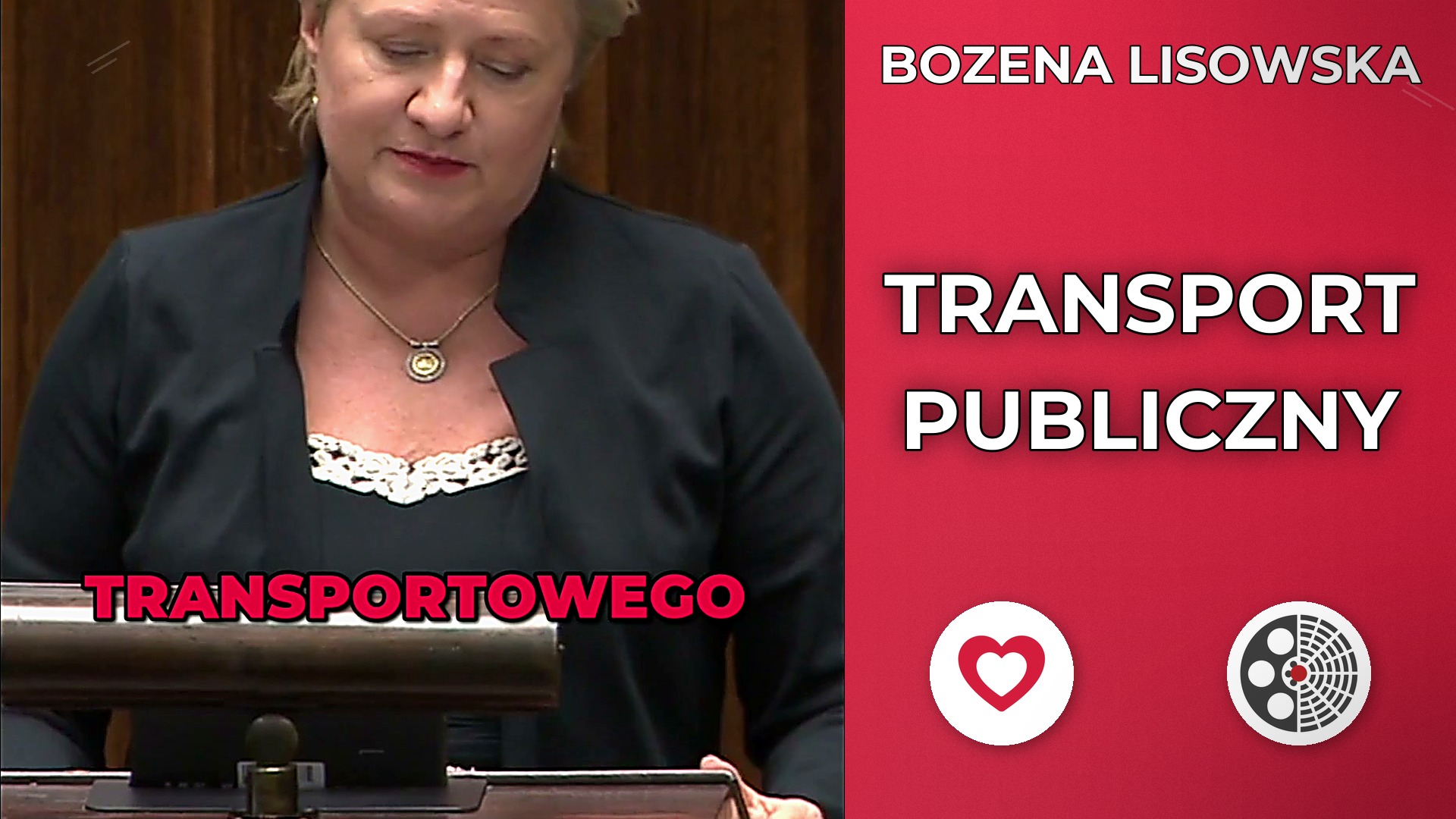 Bożena Lisowska pyta o przejazd na żądanie
