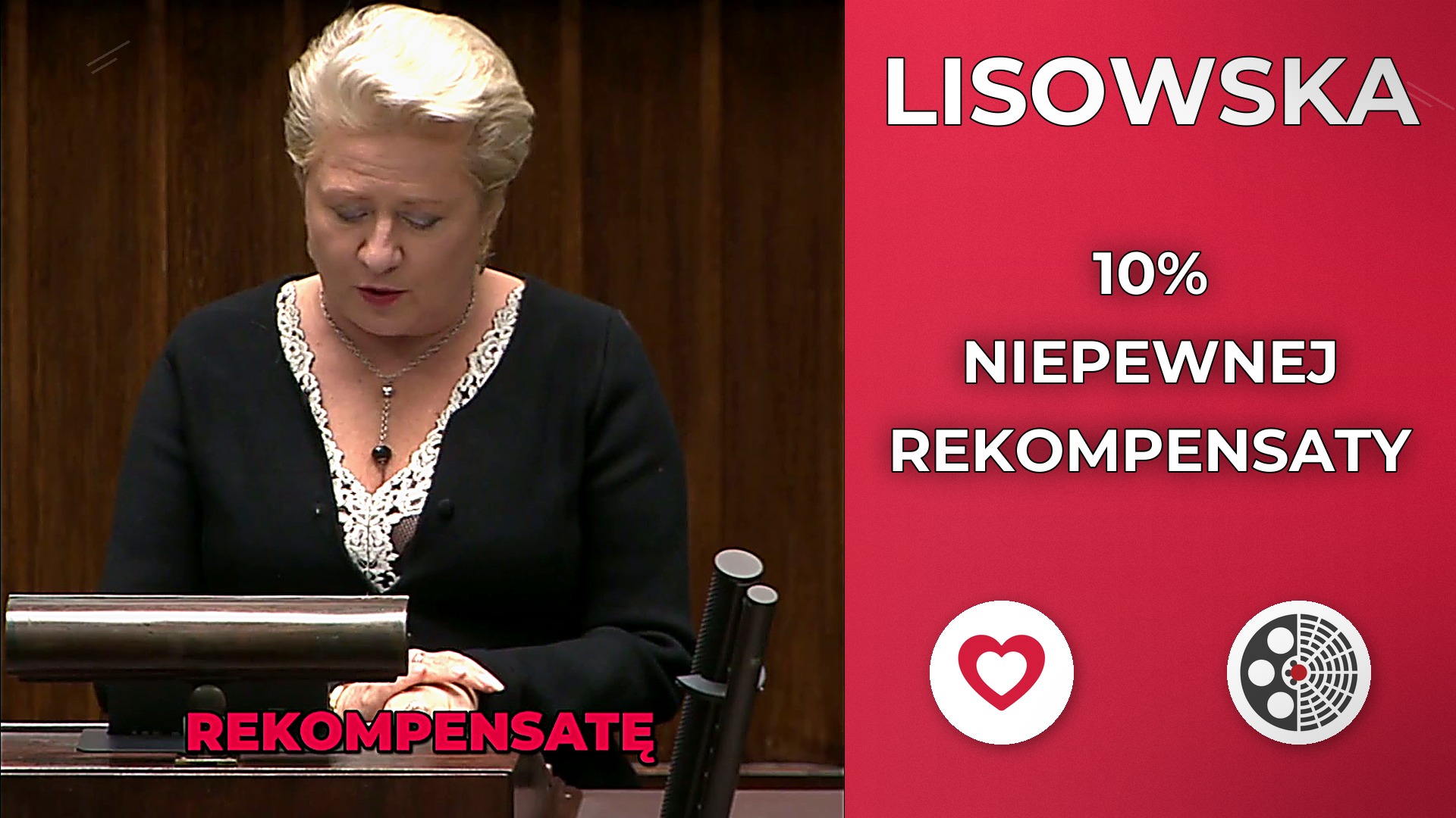 Bożena Lisowska pyta o realną rekompensatę dla bibliotek