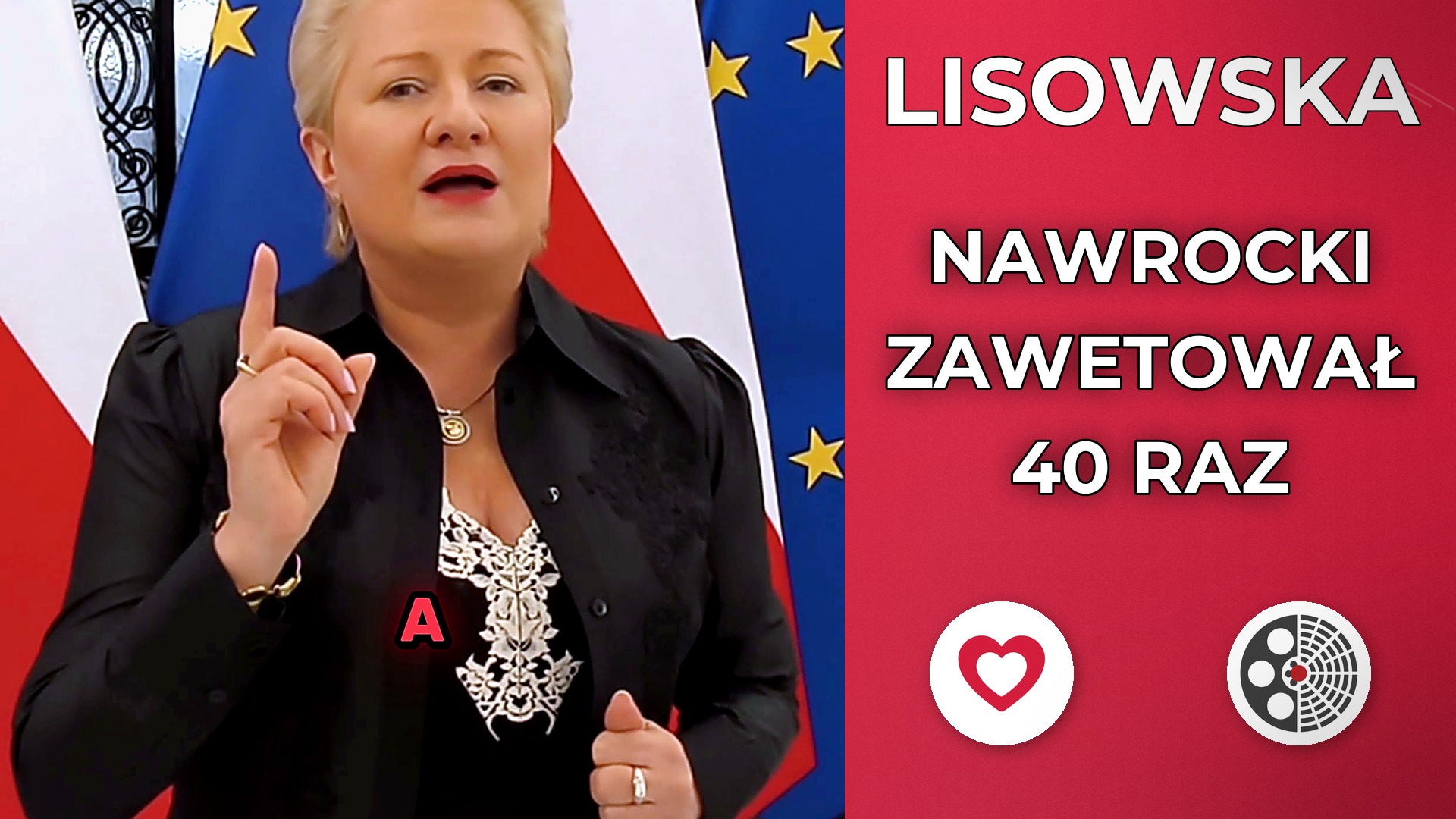 Bożena Lisowska ostro o wecie prezydenta Nawrockiego