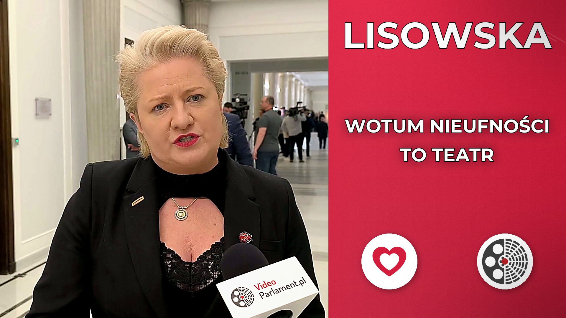 Bożena Lisowska: Wotum nieufności to teatr PiS
