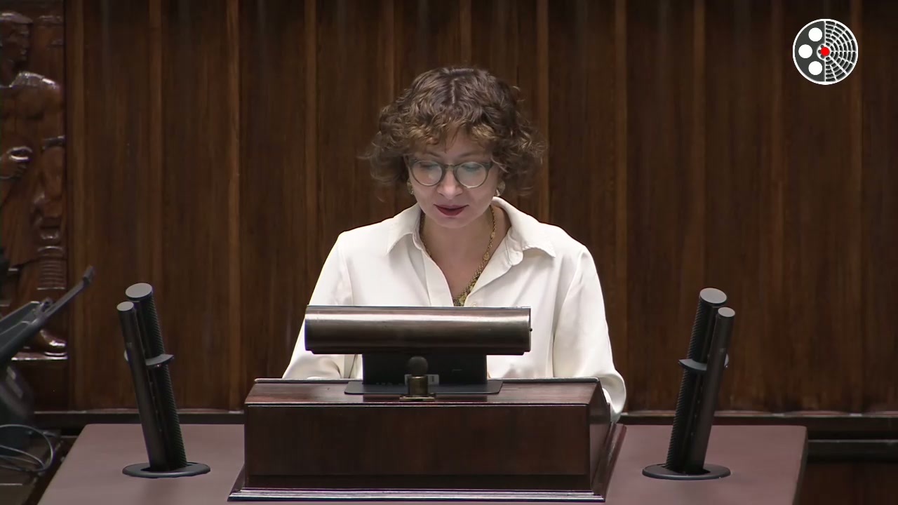 Daria Gosek-Popiołek przypomina 45. rocznicę Konfederacji