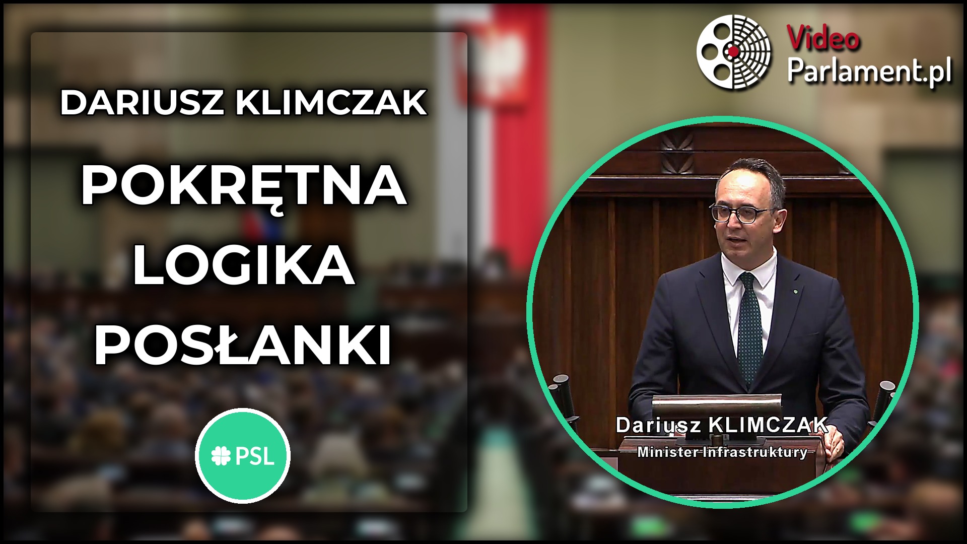 Dariusz Klimczak: Zarzut pokrętnej logiki wobec posłanki
