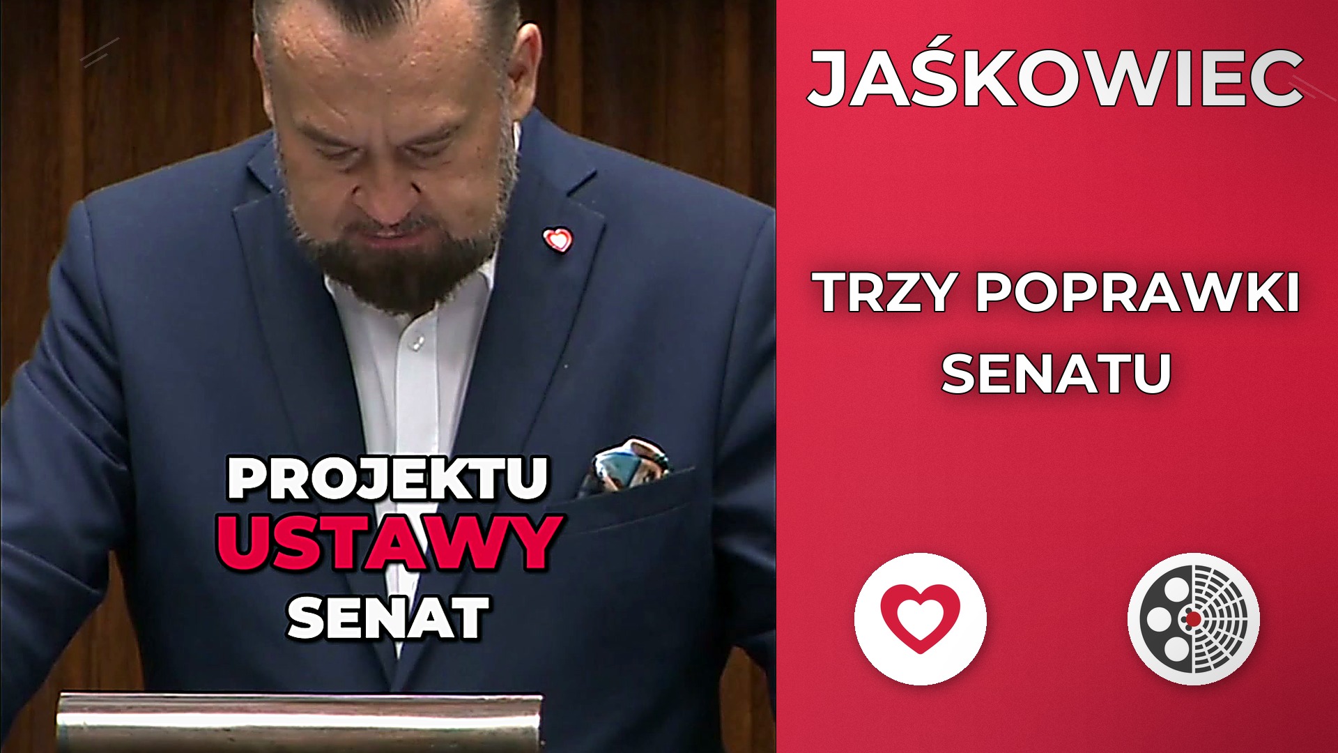 Dominik Jaśkowiec o poprawkach Senatu do ustawy