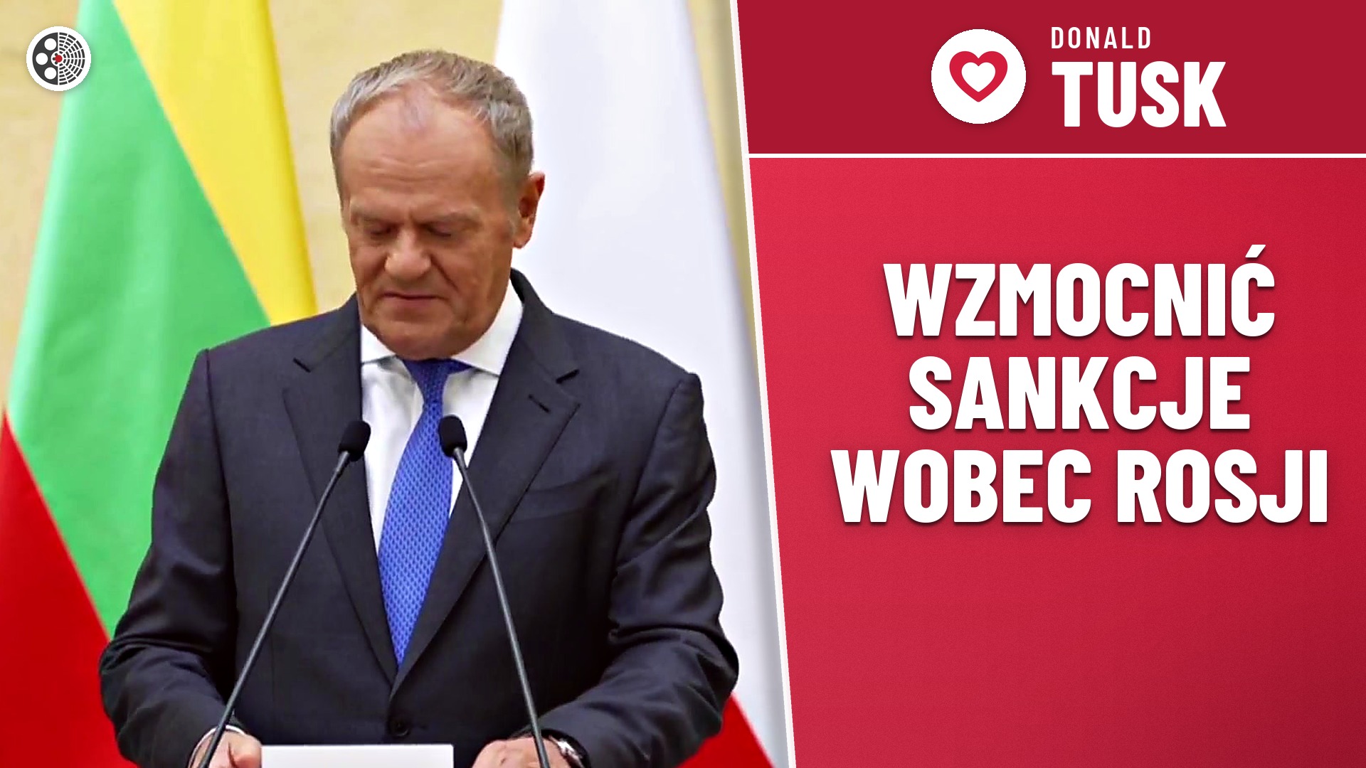 Konferencja Premiera Donalda Tuska i Premiera Litwy Mindaugasa Sinkevičiusa