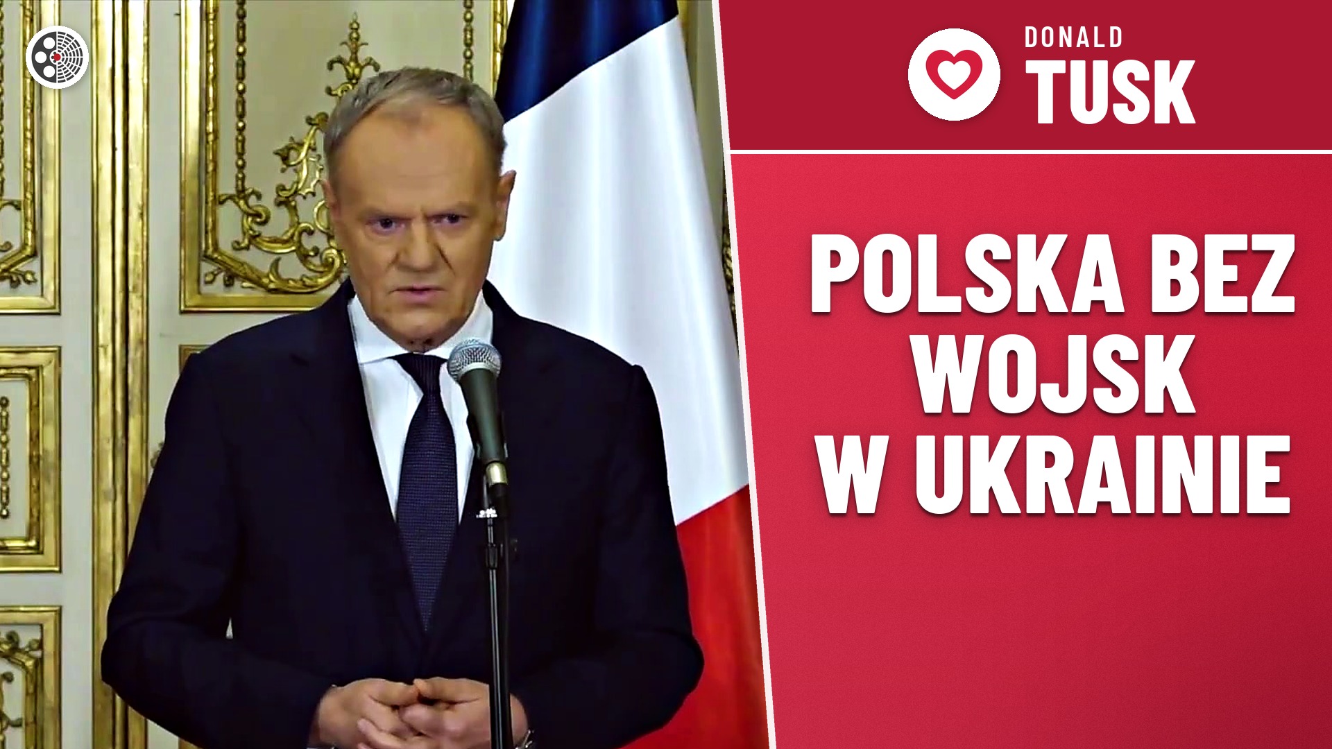 Konferencja prasowa Premiera Donalda Tuska w Paryżu
