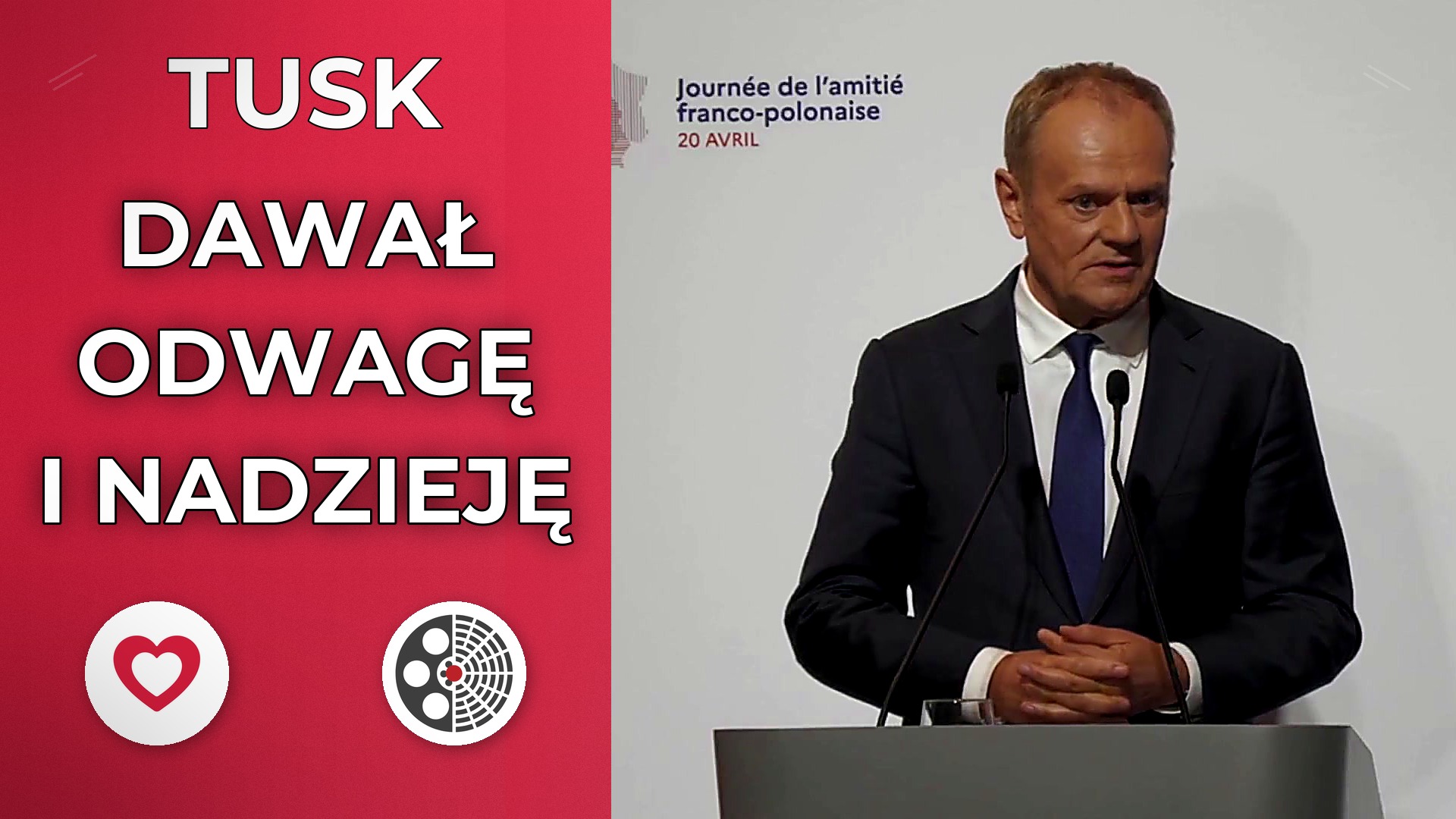 Wystąpienia Premiera Donalda Tuska i Prezydenta Francji Emmanuela Macrona w ECS w Gdańsku