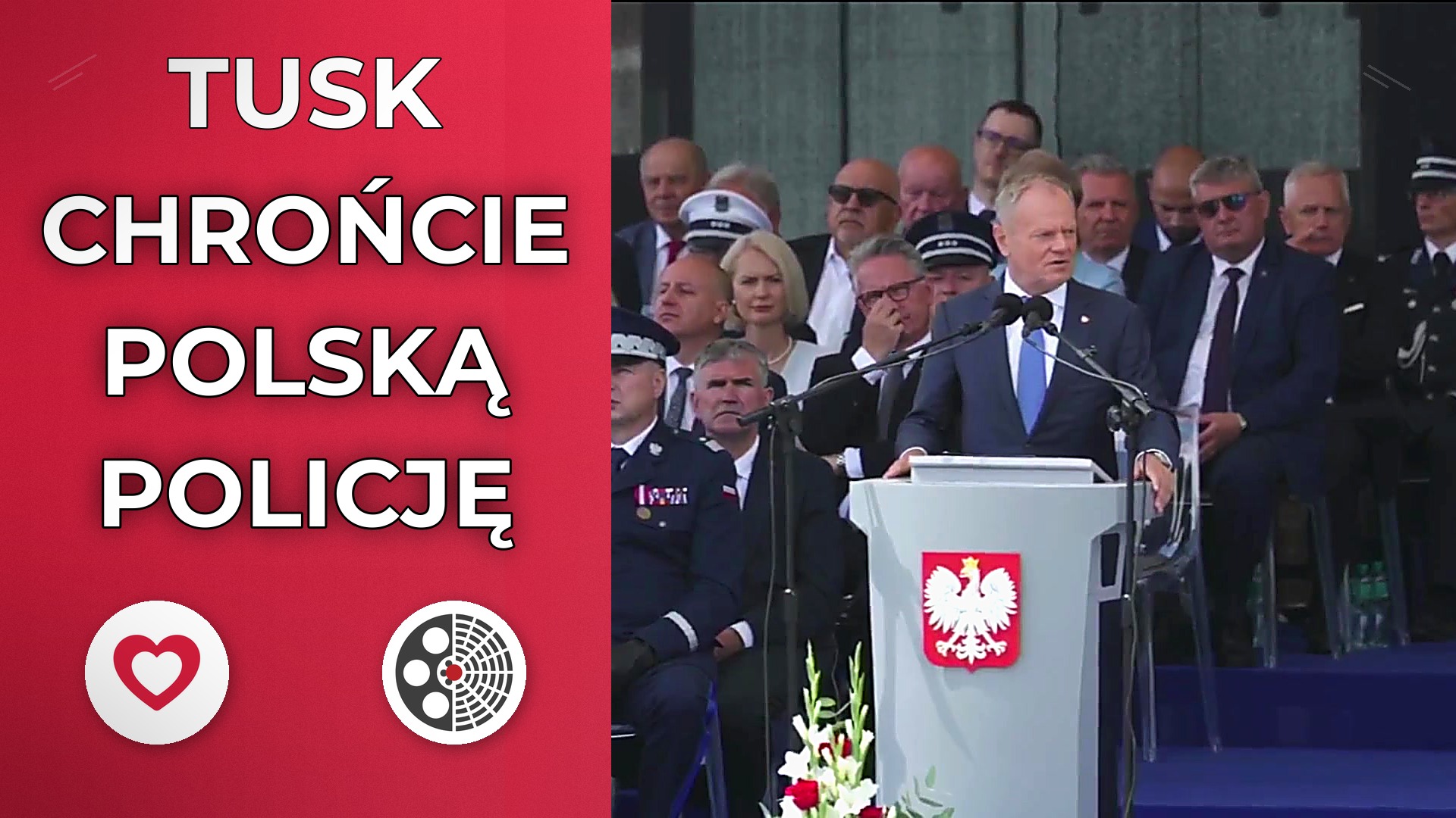 Miniatura filmu: Donald Tusk: Chrońcie polską Policję przed hejtem